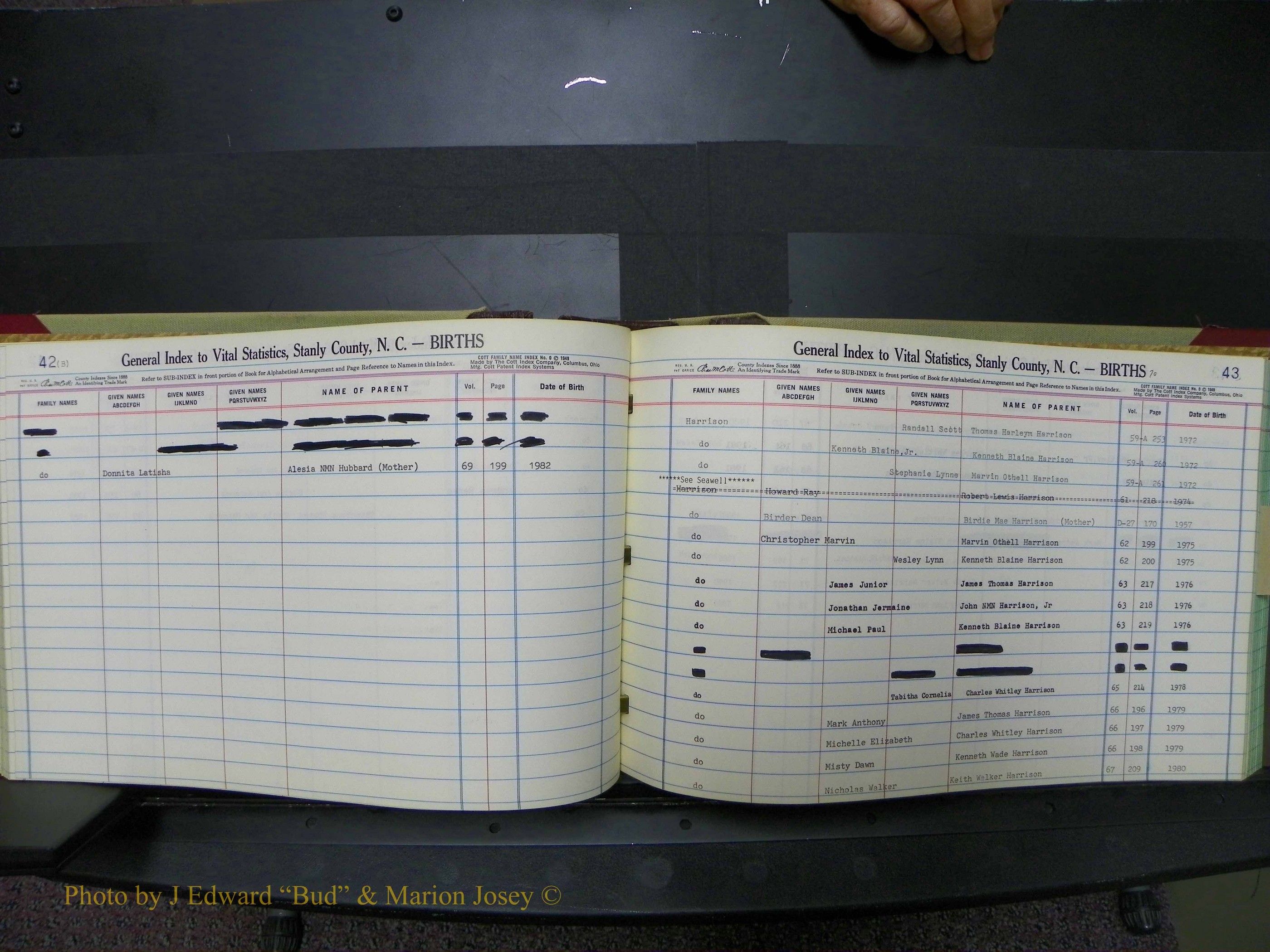 Stanley Co, NC Births, H2, 1972-1994 (76).JPG