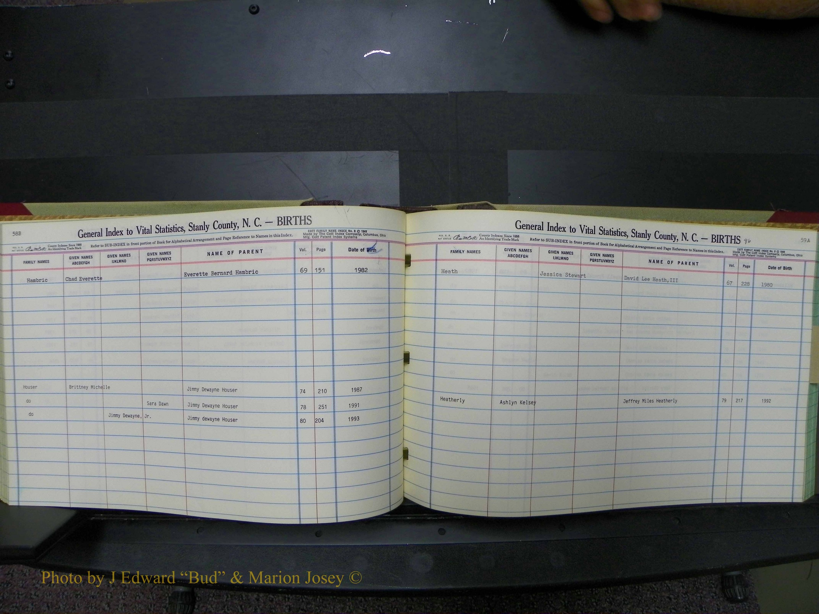 Stanley Co, NC Births, H2, 1972-1994 (93).JPG