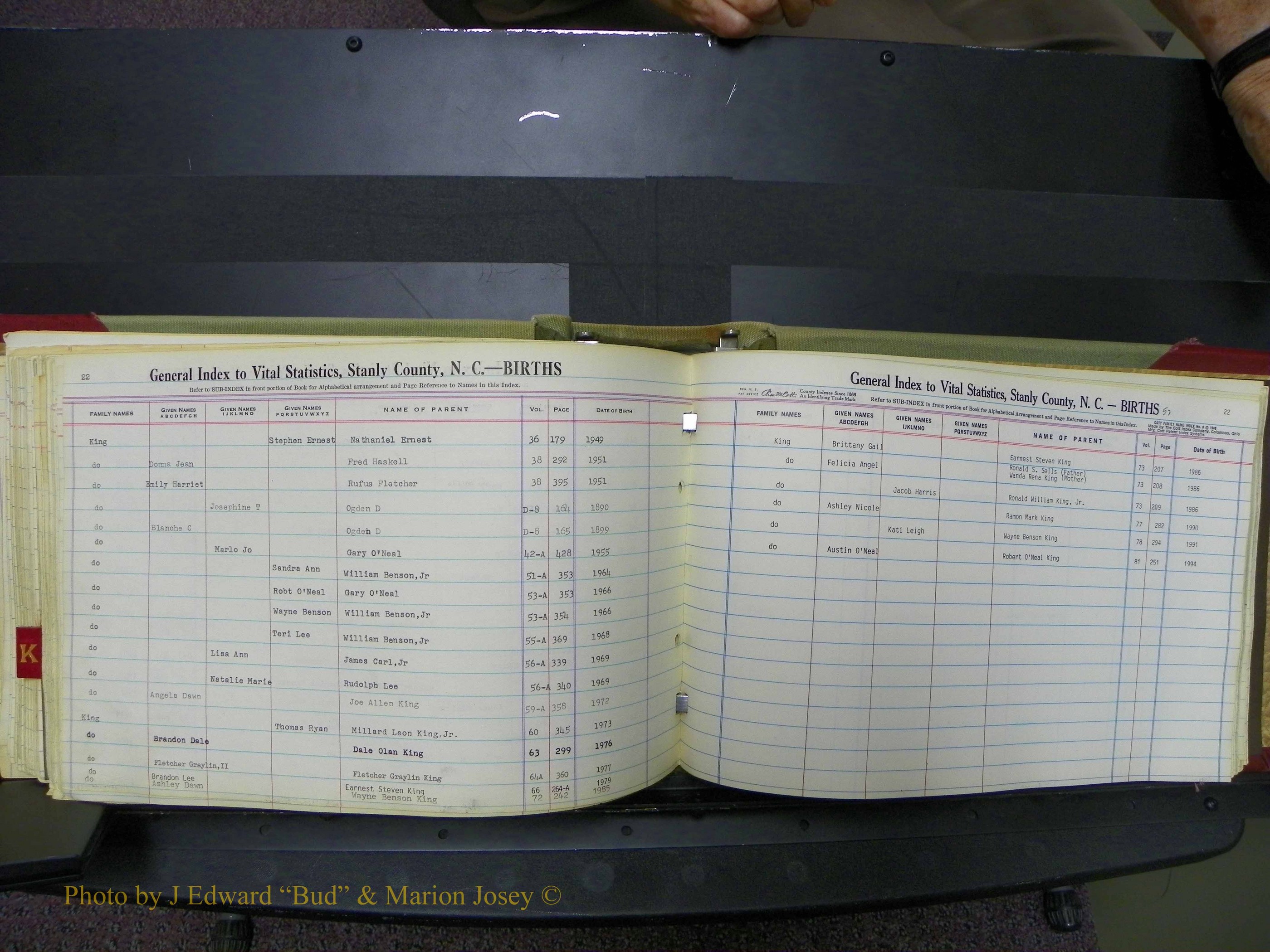 Stanley Co, NC Births, I-K, 1913-1994 (116).JPG