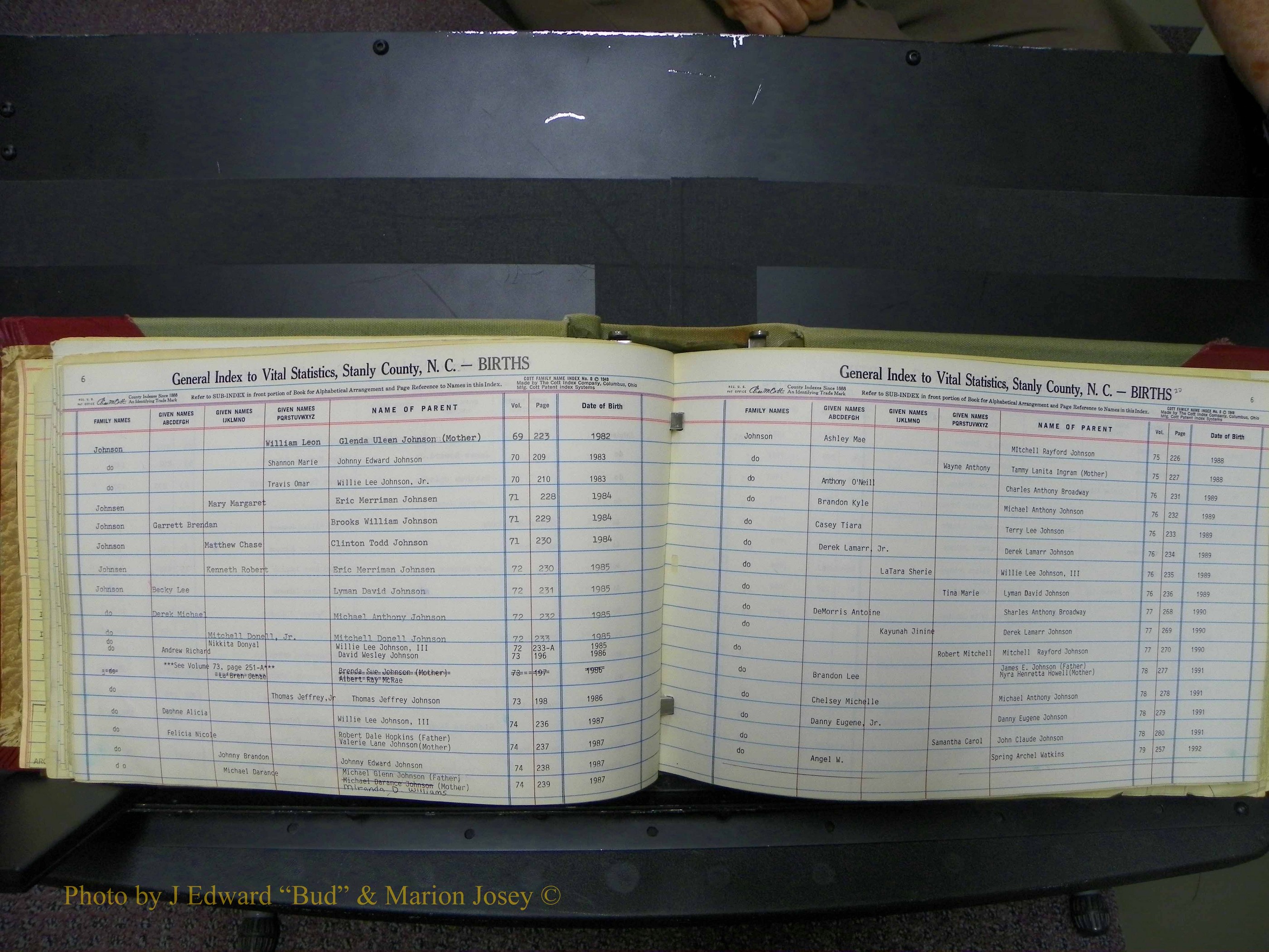 Stanley Co, NC Births, I-K, 1913-1994 (21).JPG