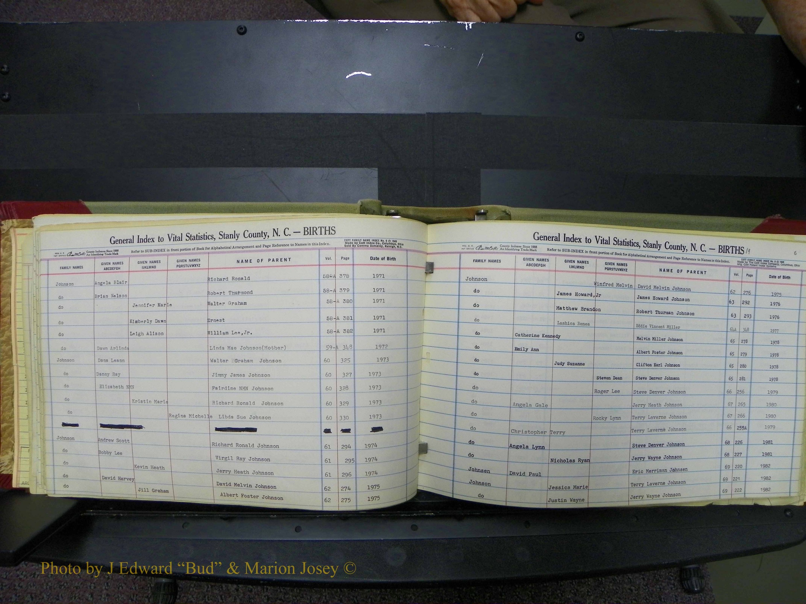 Stanley Co, NC Births, I-K, 1913-1994 (22).JPG