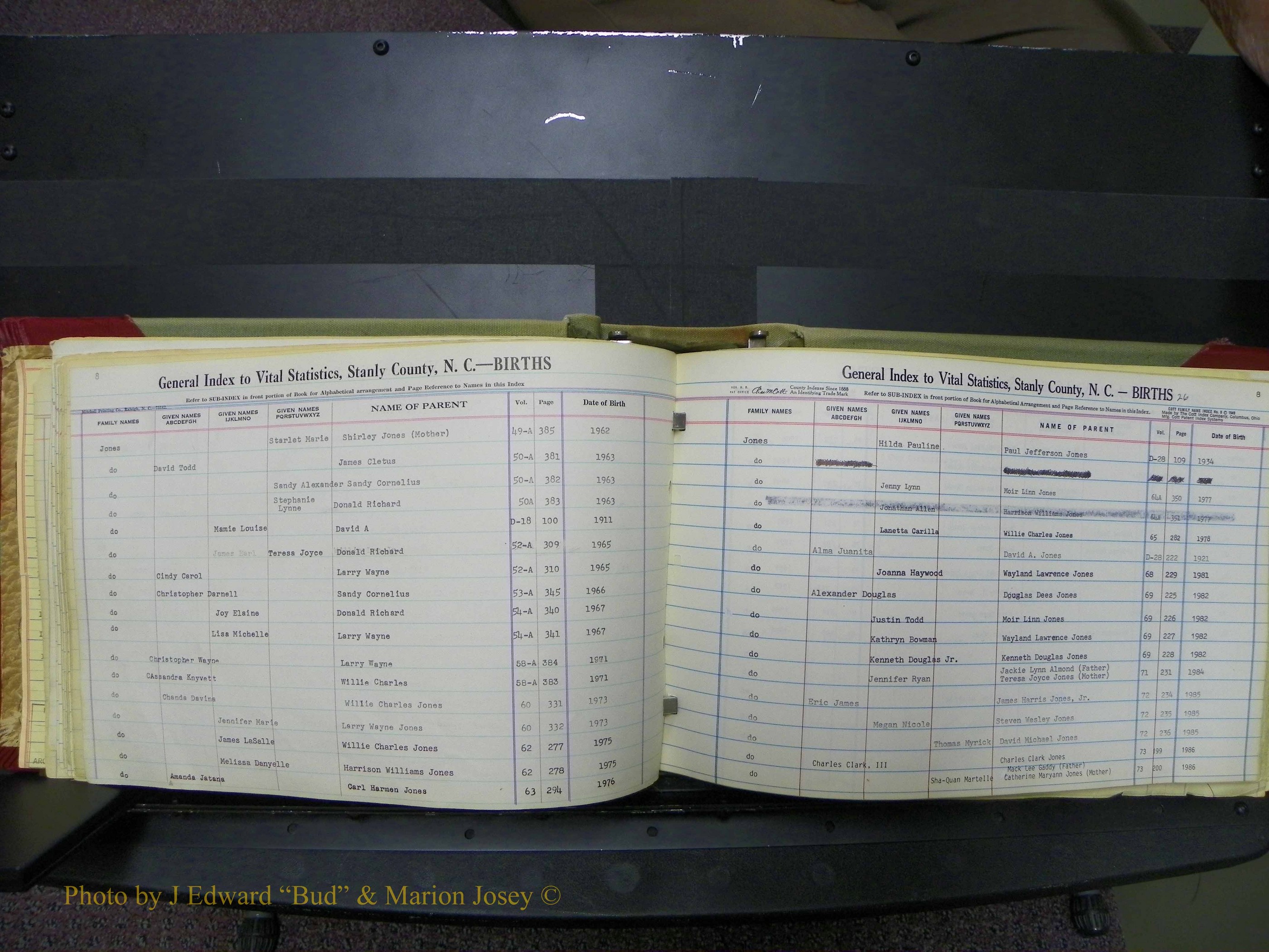 Stanley Co, NC Births, I-K, 1913-1994 (28).JPG