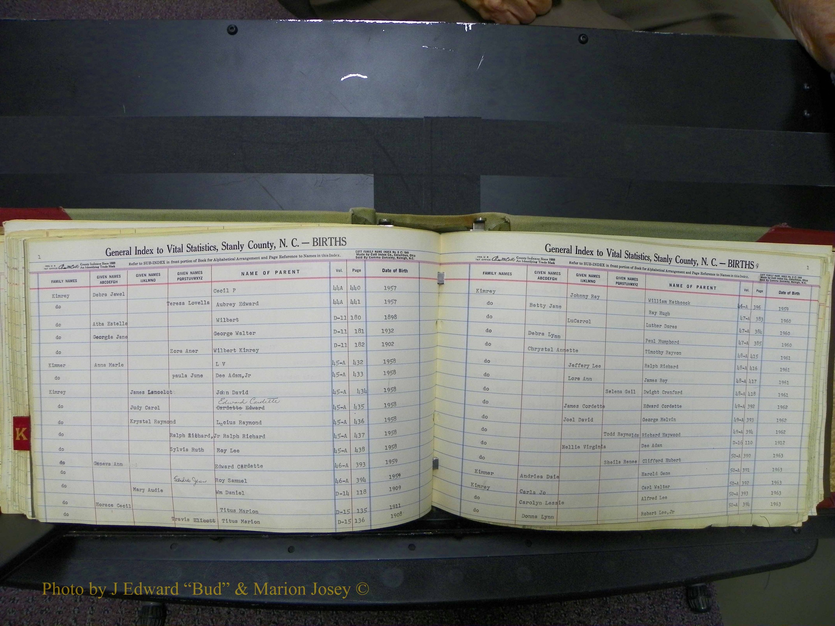 Stanley Co, NC Births, I-K, 1913-1994 (72).JPG