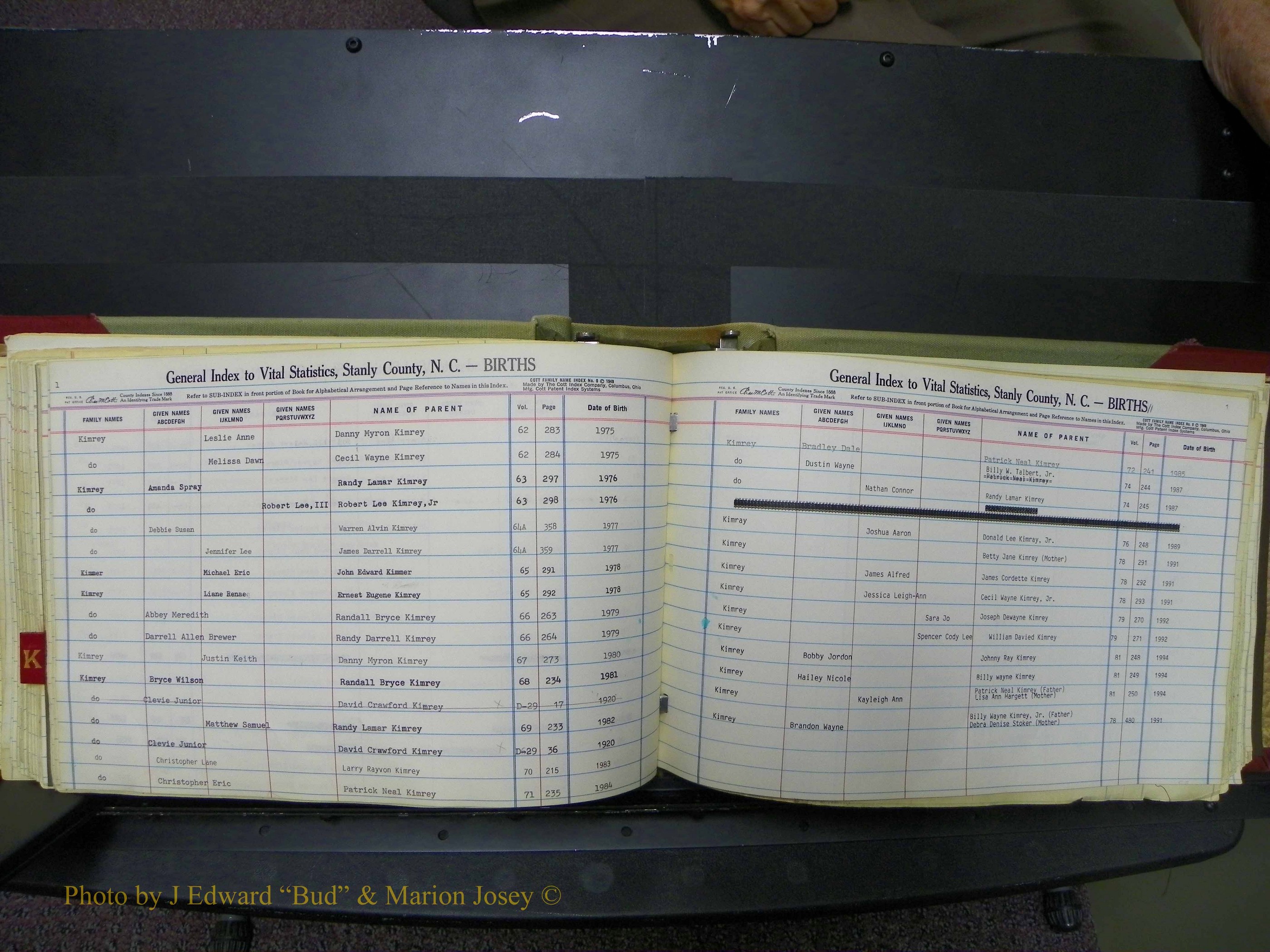 Stanley Co, NC Births, I-K, 1913-1994 (75).JPG