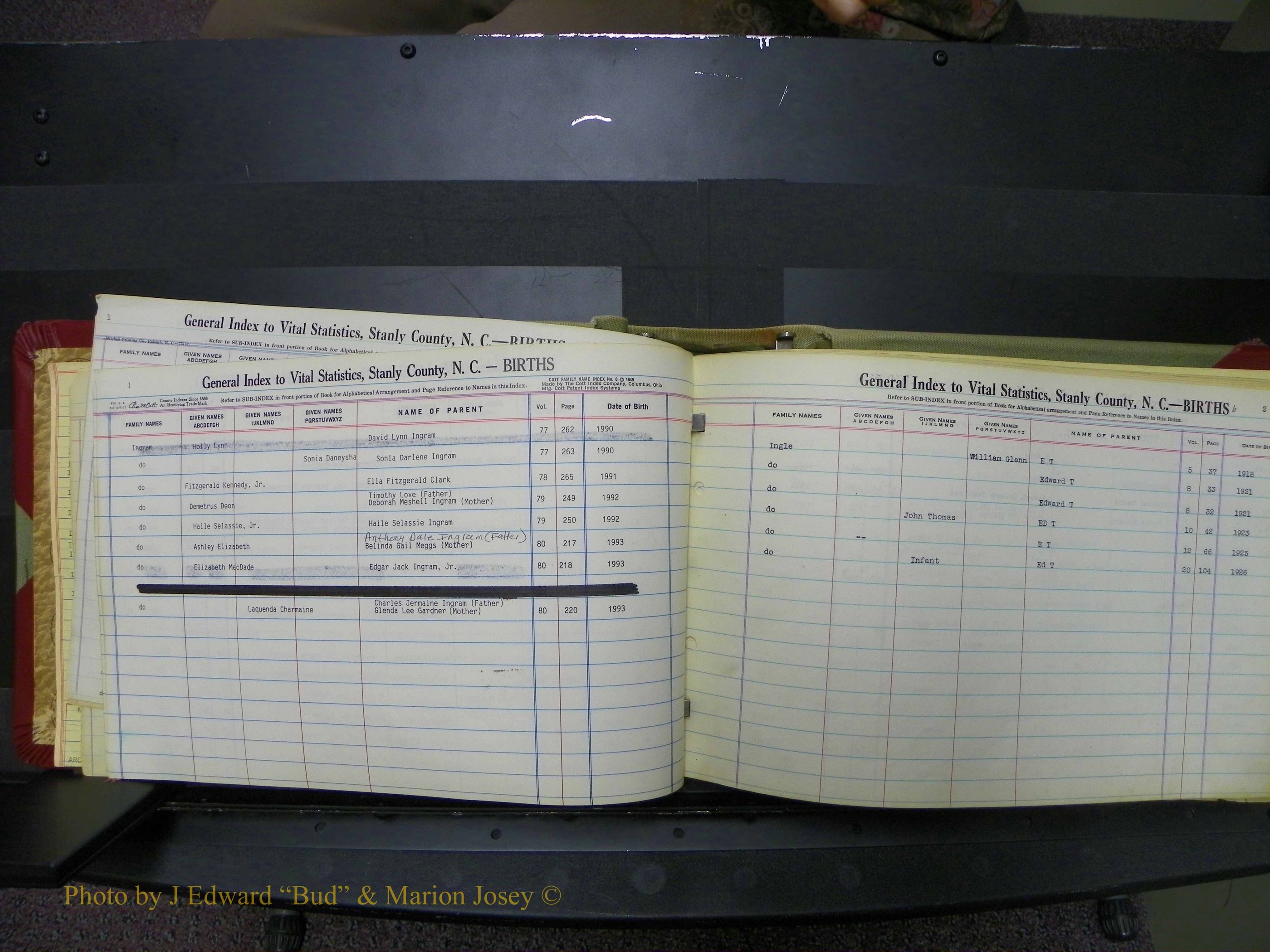 Stanley Co, NC Births, I-K, 1913-1994 (8).JPG