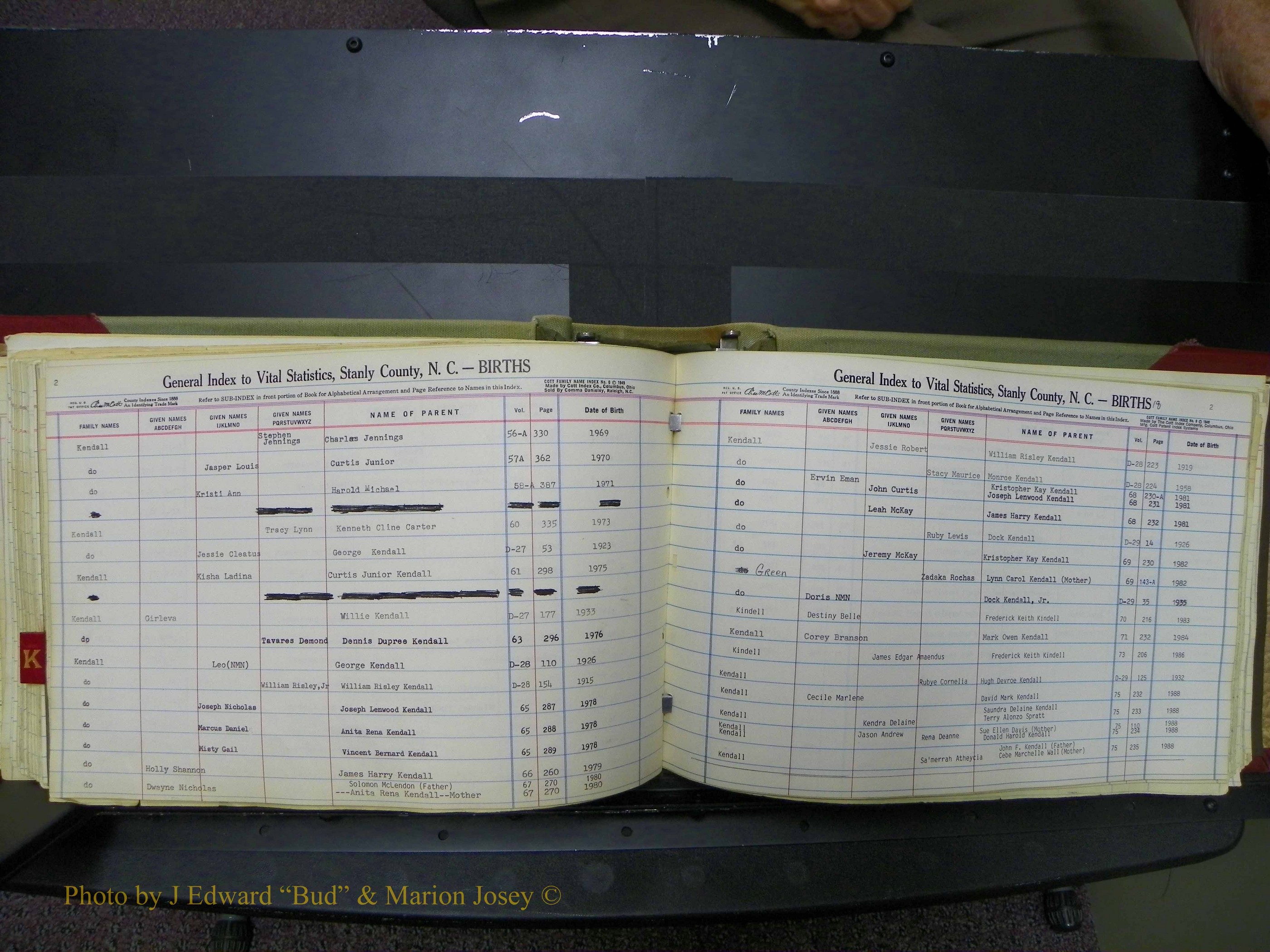 Stanley Co, NC Births, I-K, 1913-1994 (83).JPG