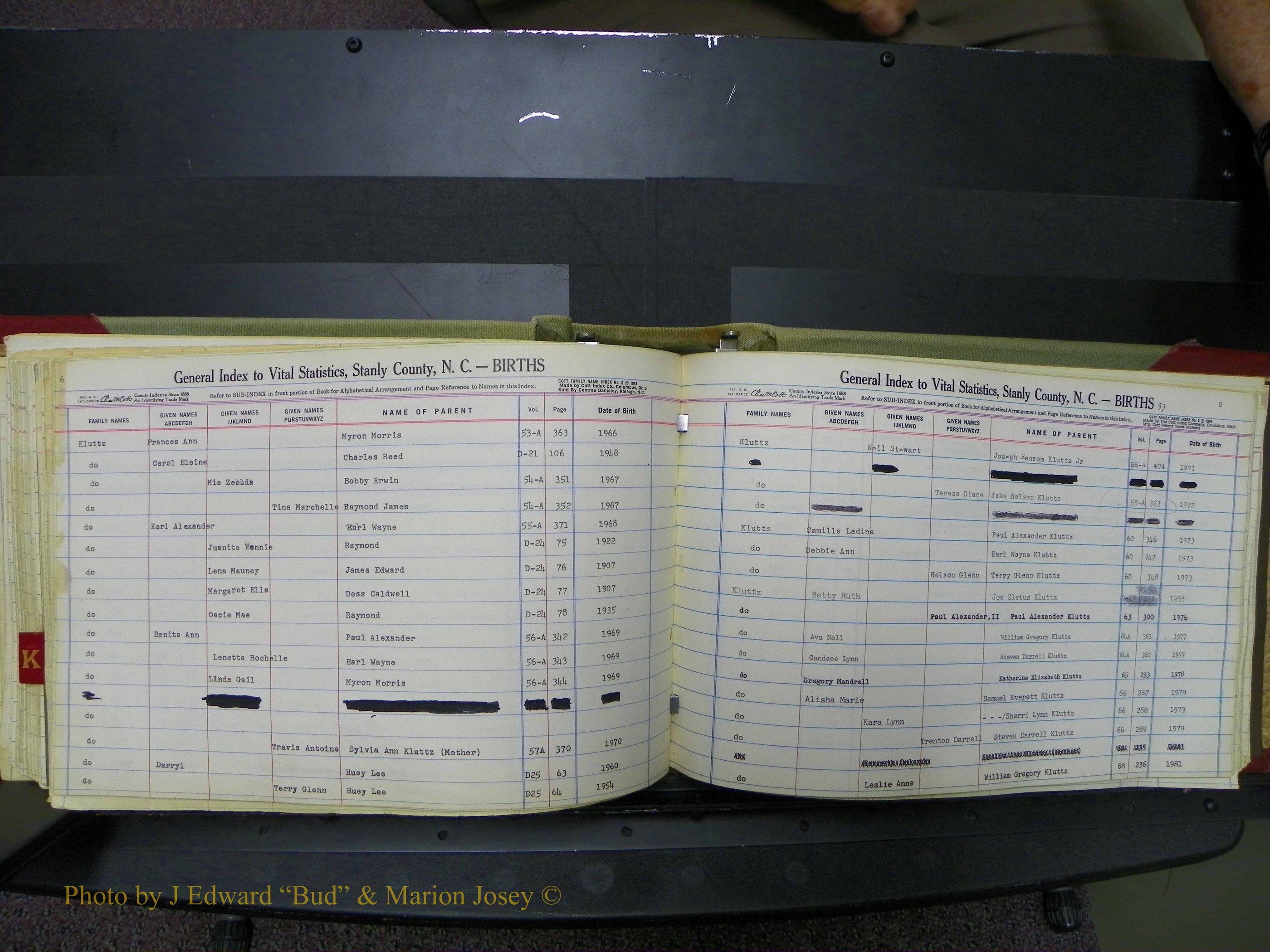 Stanley Co, NC Births, I-K, 1913-1994 (96).JPG