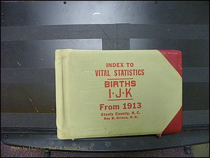 Stanley Co, NC Births, I-K, 1913-1994 (1).JPG