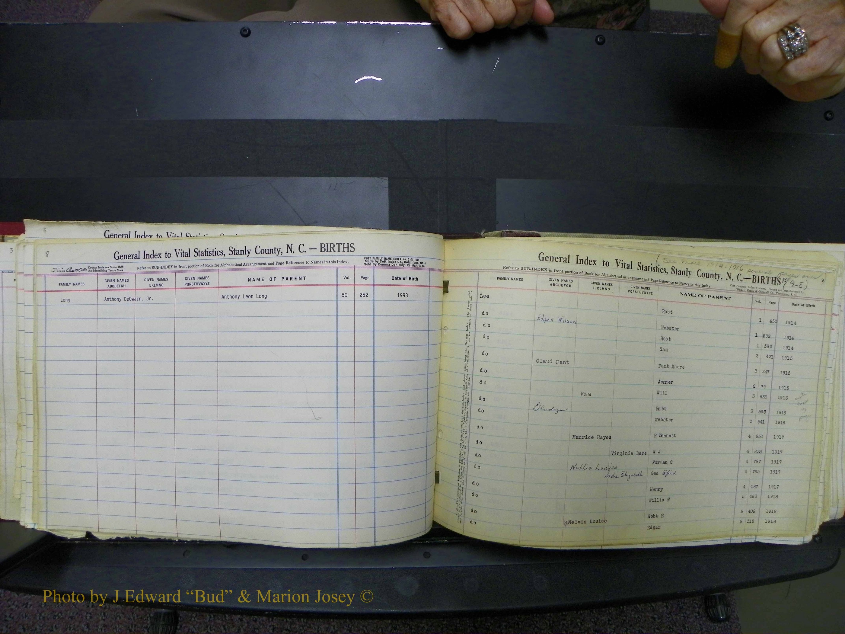 Stanley Co, NC Births, L, 1913-1994 (100).JPG