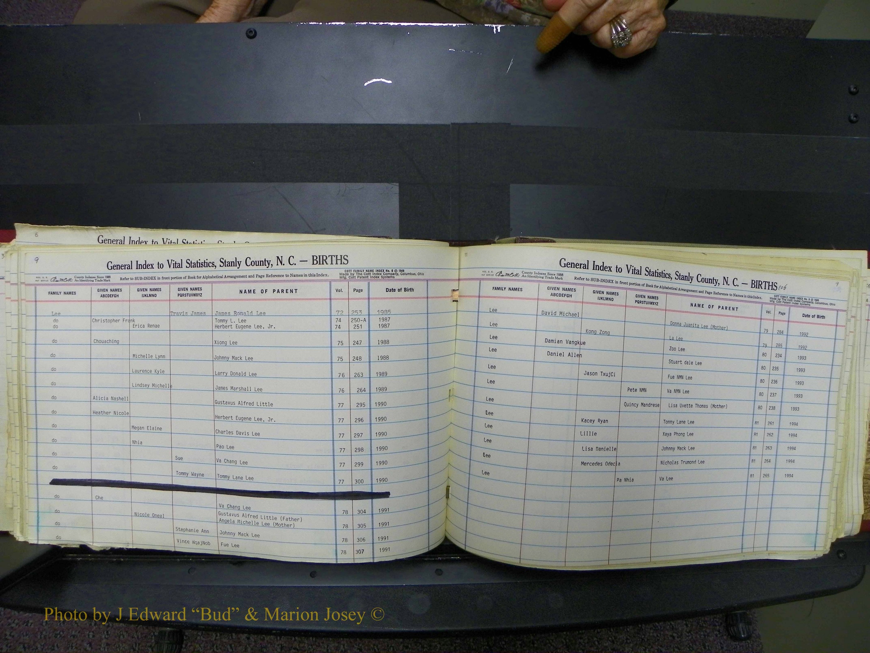 Stanley Co, NC Births, L, 1913-1994 (110).JPG