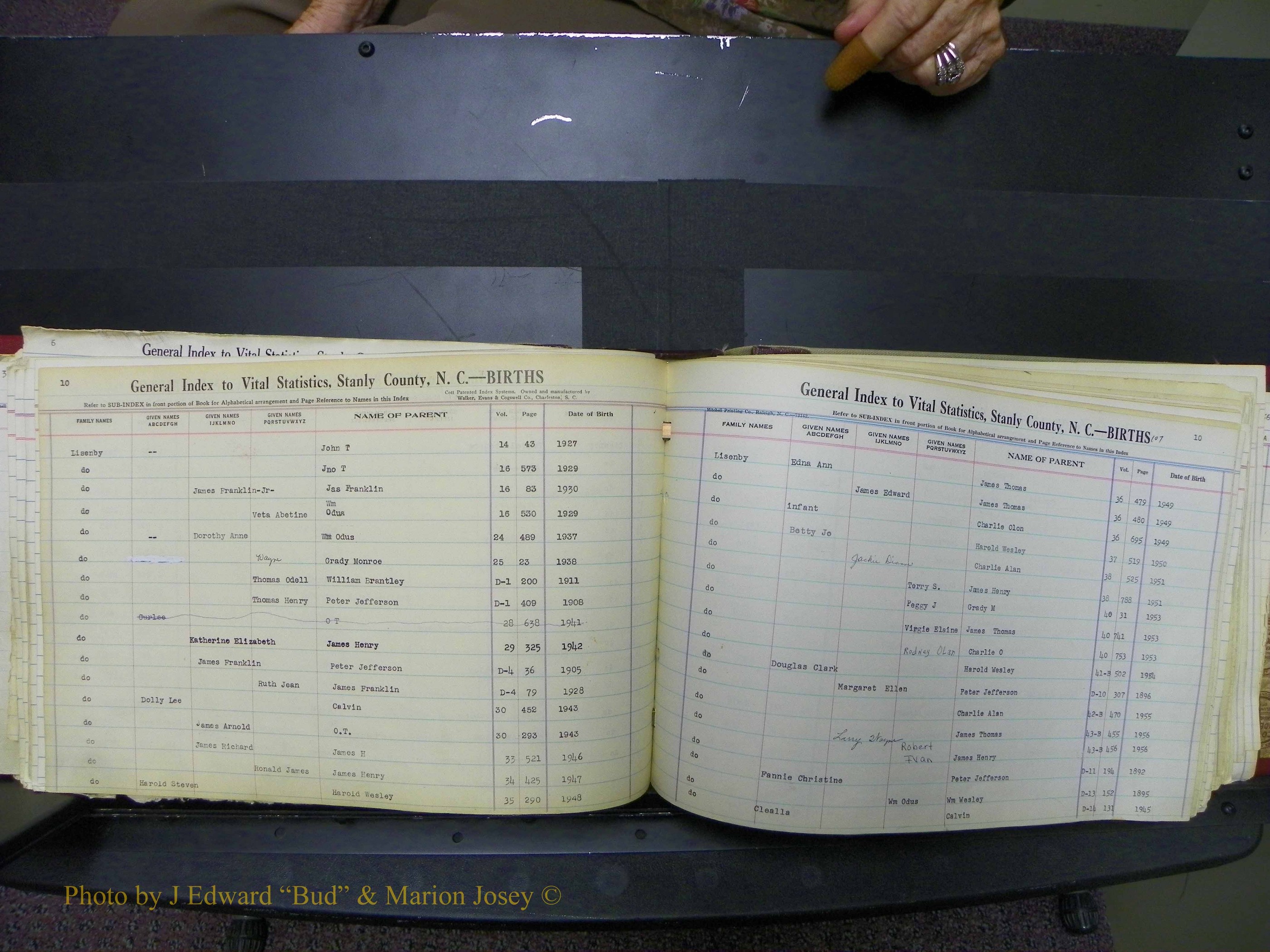 Stanley Co, NC Births, L, 1913-1994 (112).JPG