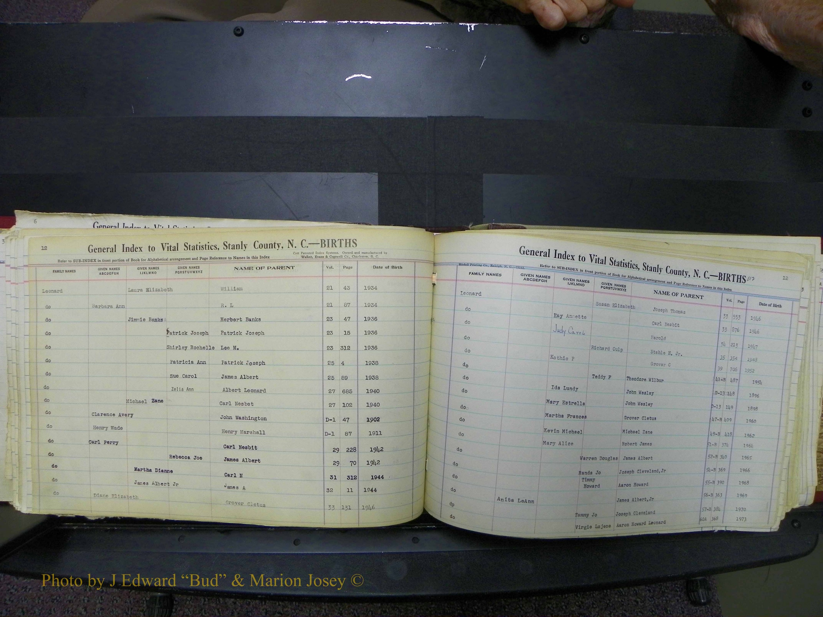 Stanley Co, NC Births, L, 1913-1994 (117).JPG