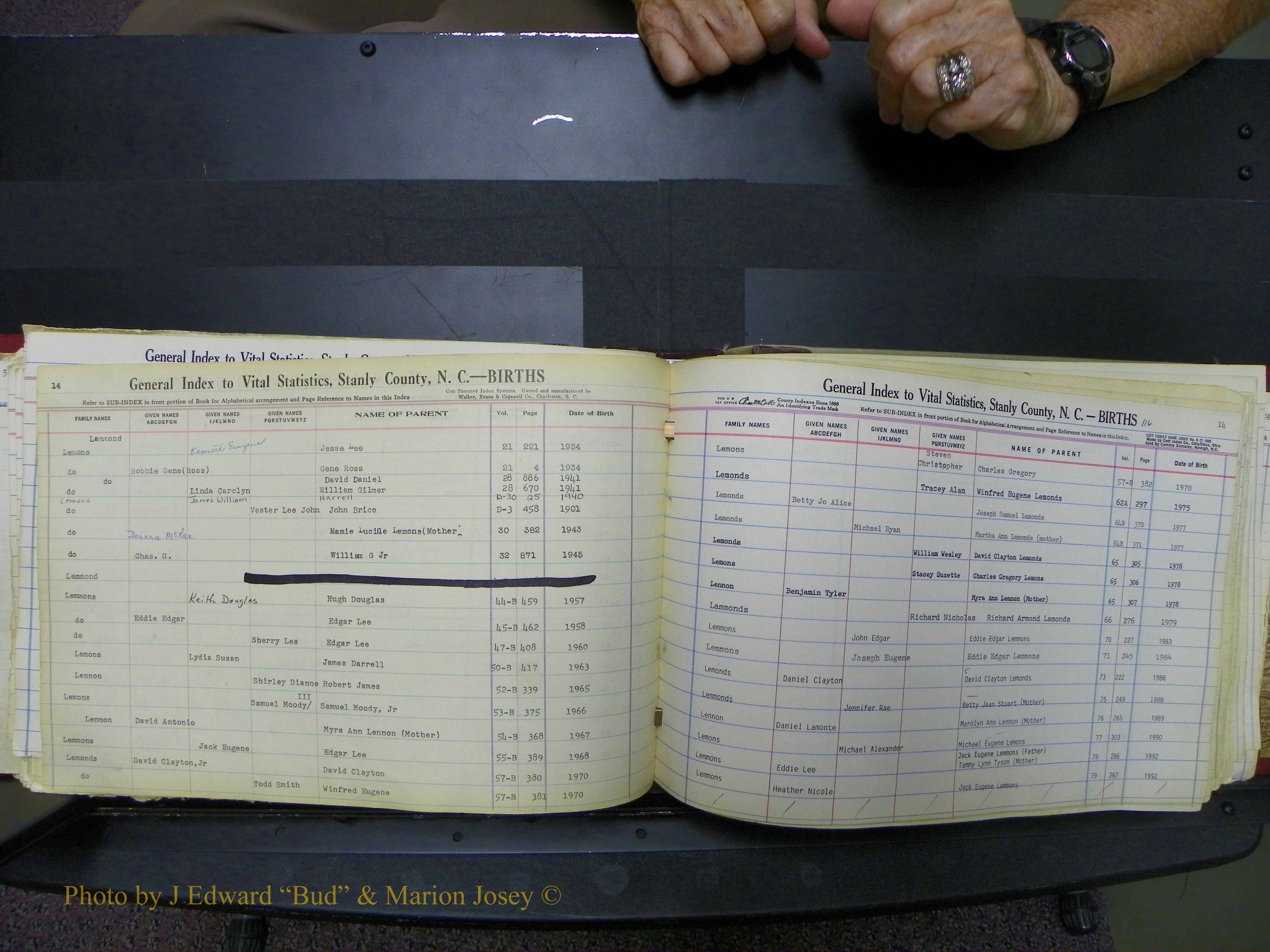 Stanley Co, NC Births, L, 1913-1994 (121).JPG