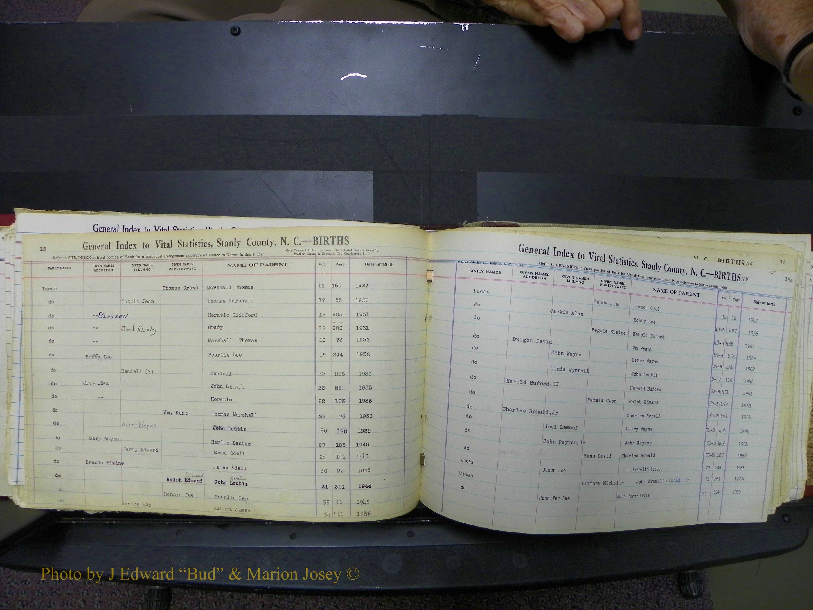 Stanley Co, NC Births, L, 1913-1994 (123).JPG