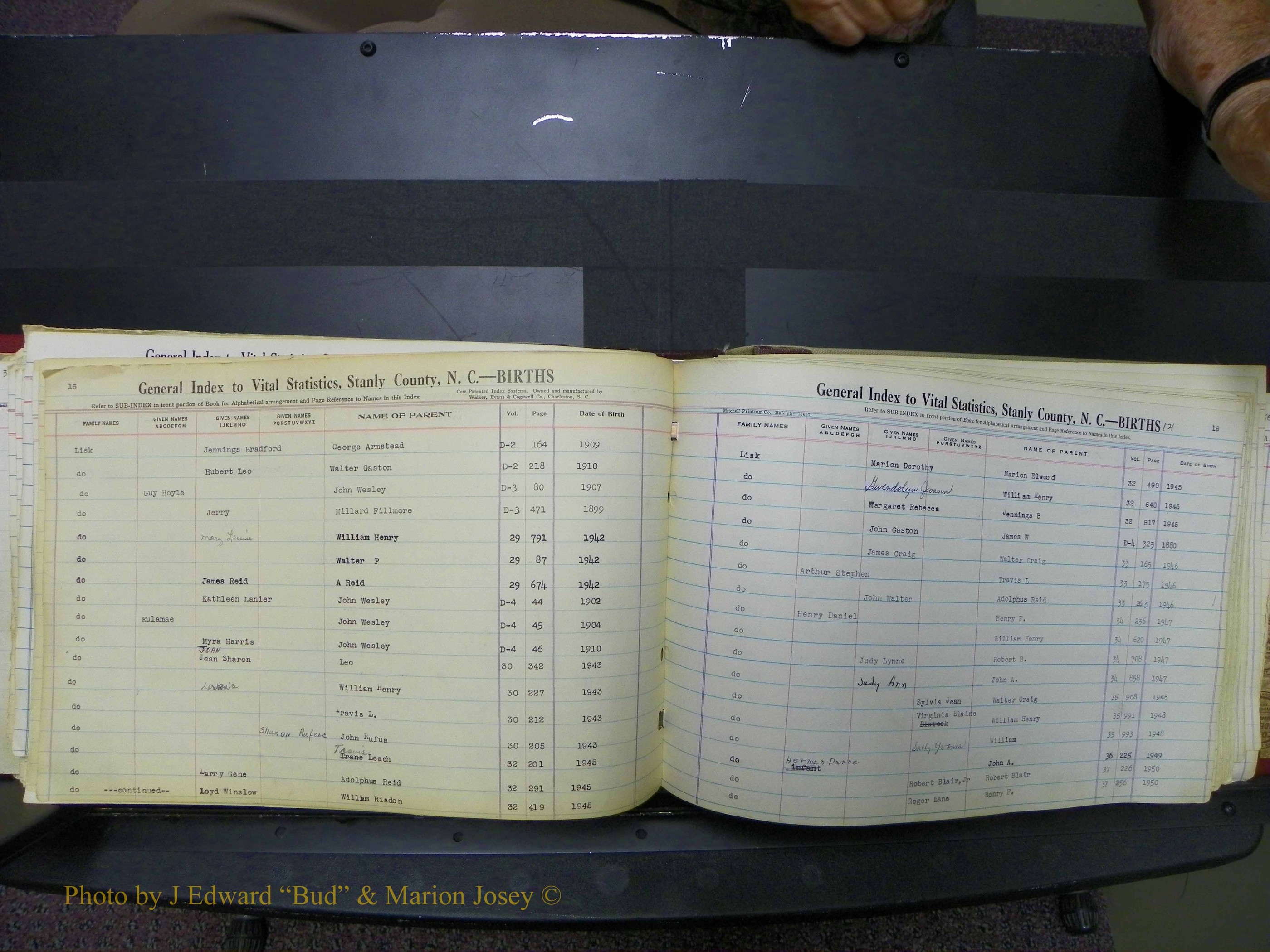 Stanley Co, NC Births, L, 1913-1994 (125).JPG