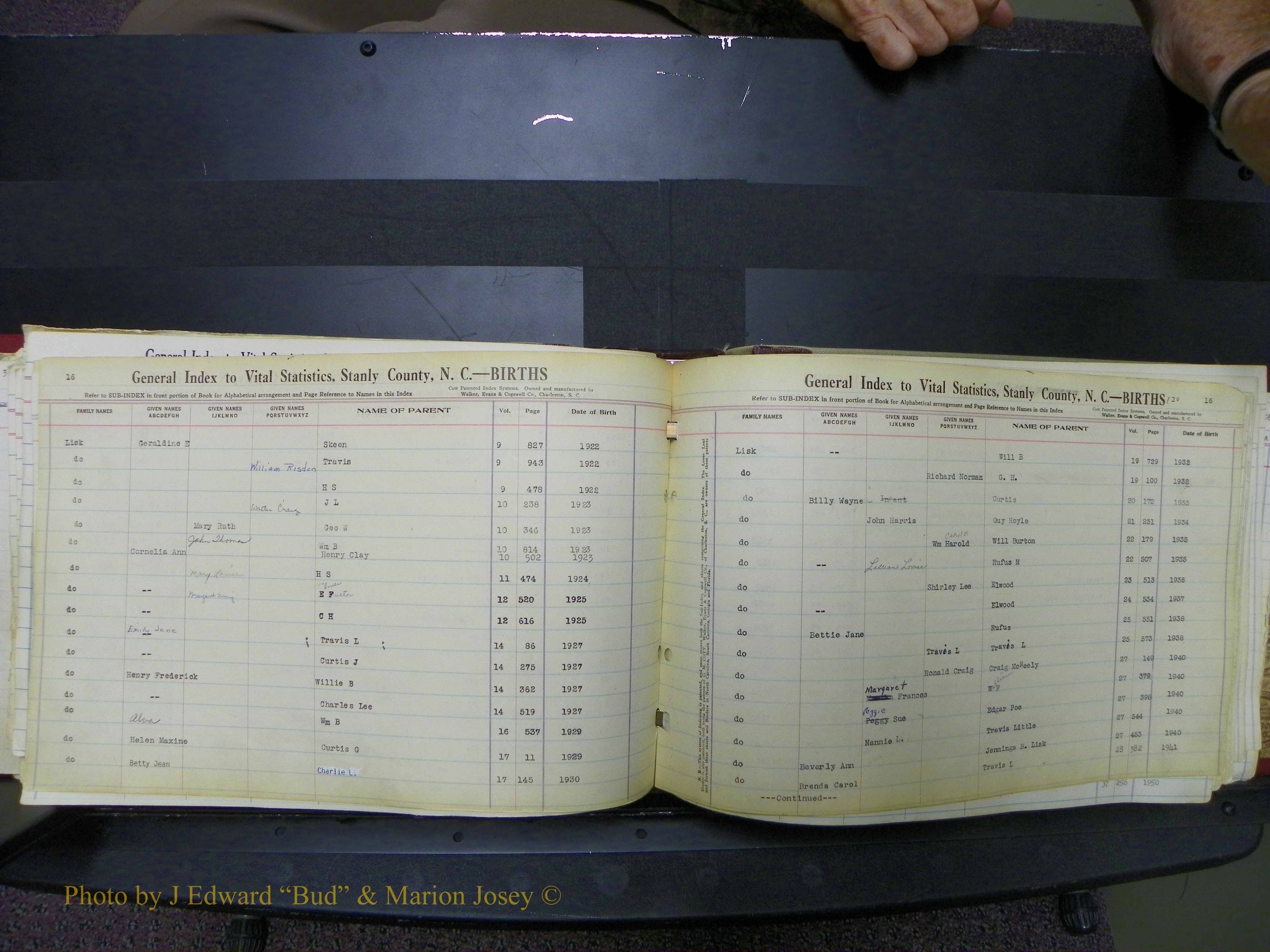 Stanley Co, NC Births, L, 1913-1994 (126).JPG