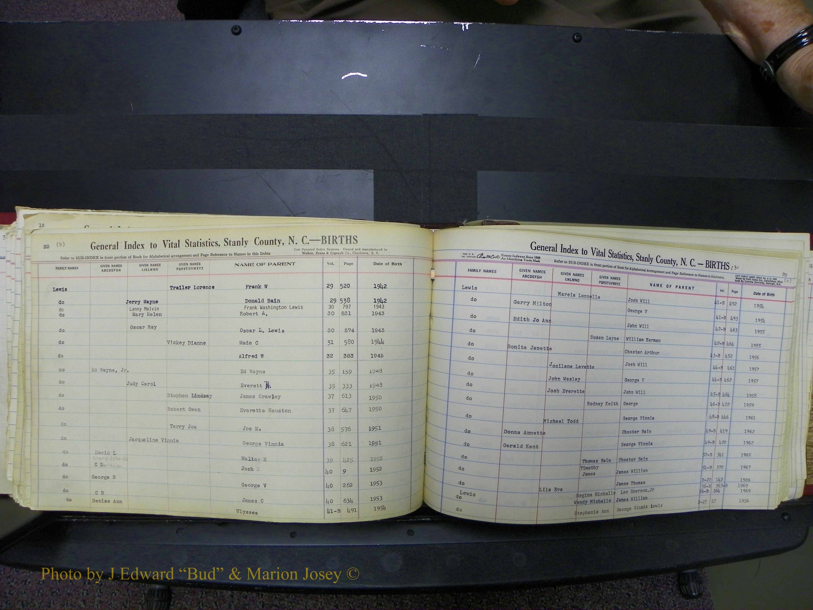 Stanley Co, NC Births, L, 1913-1994 (136).JPG