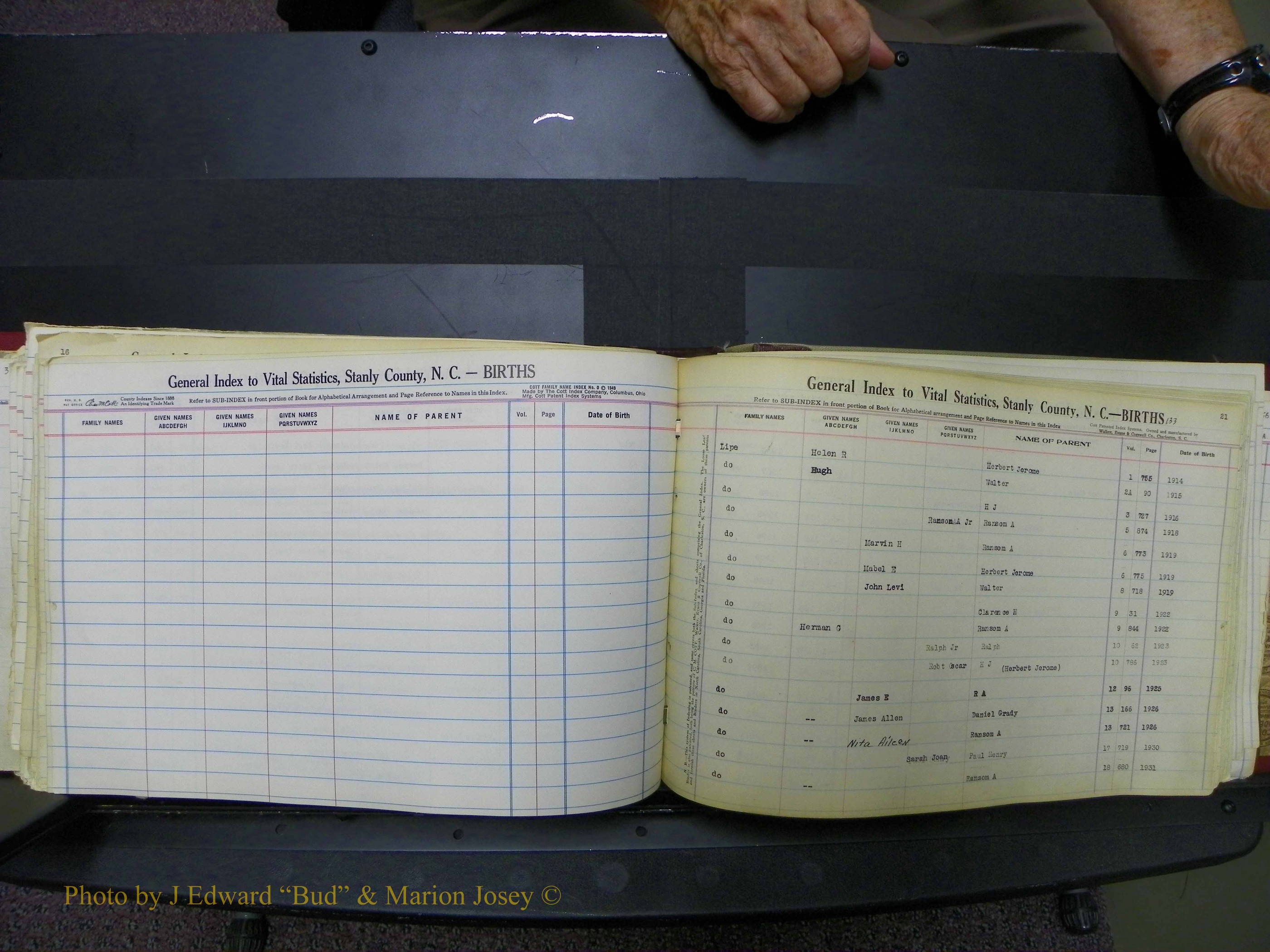 Stanley Co, NC Births, L, 1913-1994 (138).JPG