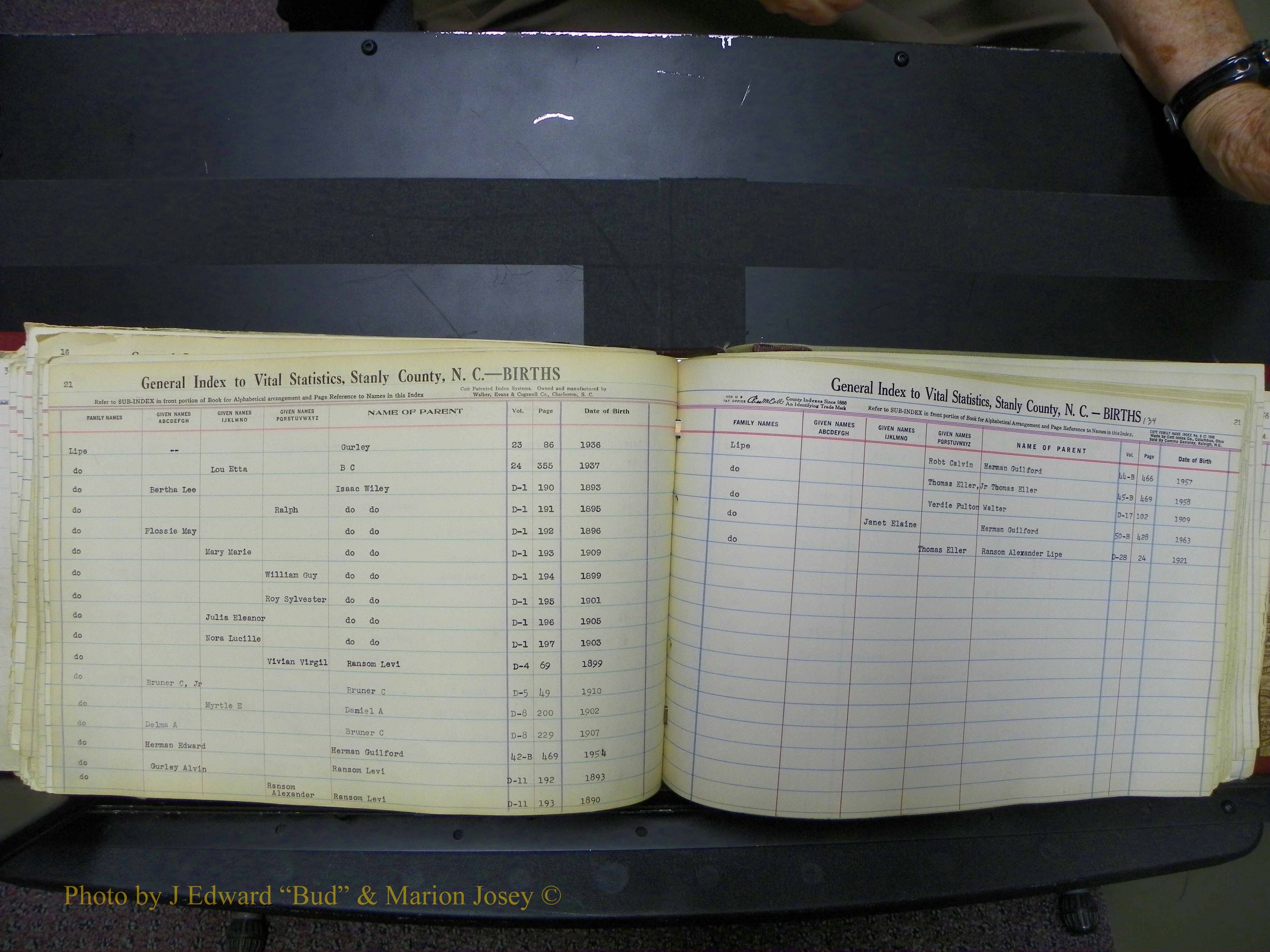 Stanley Co, NC Births, L, 1913-1994 (139).JPG