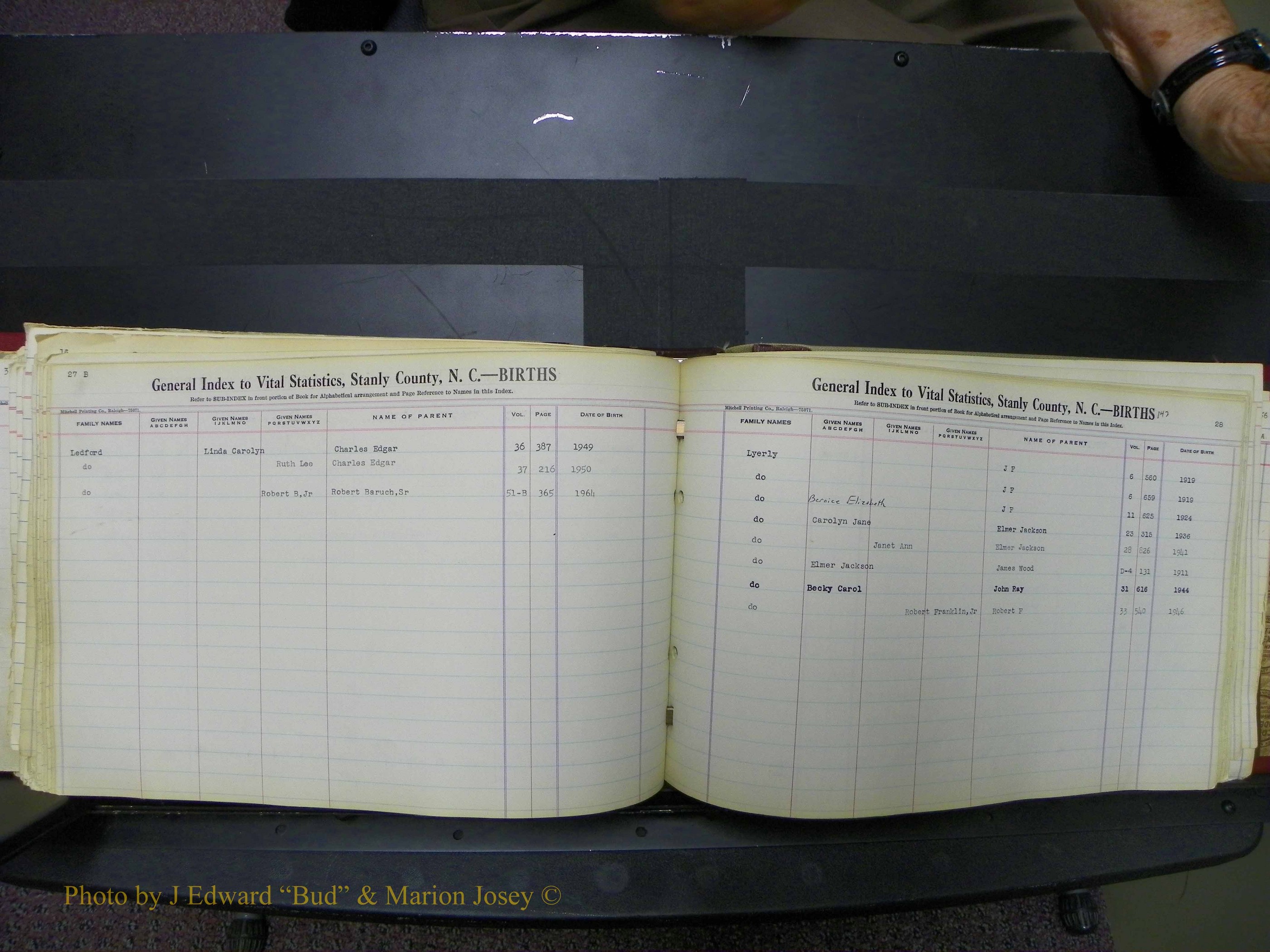 Stanley Co, NC Births, L, 1913-1994 (147).JPG