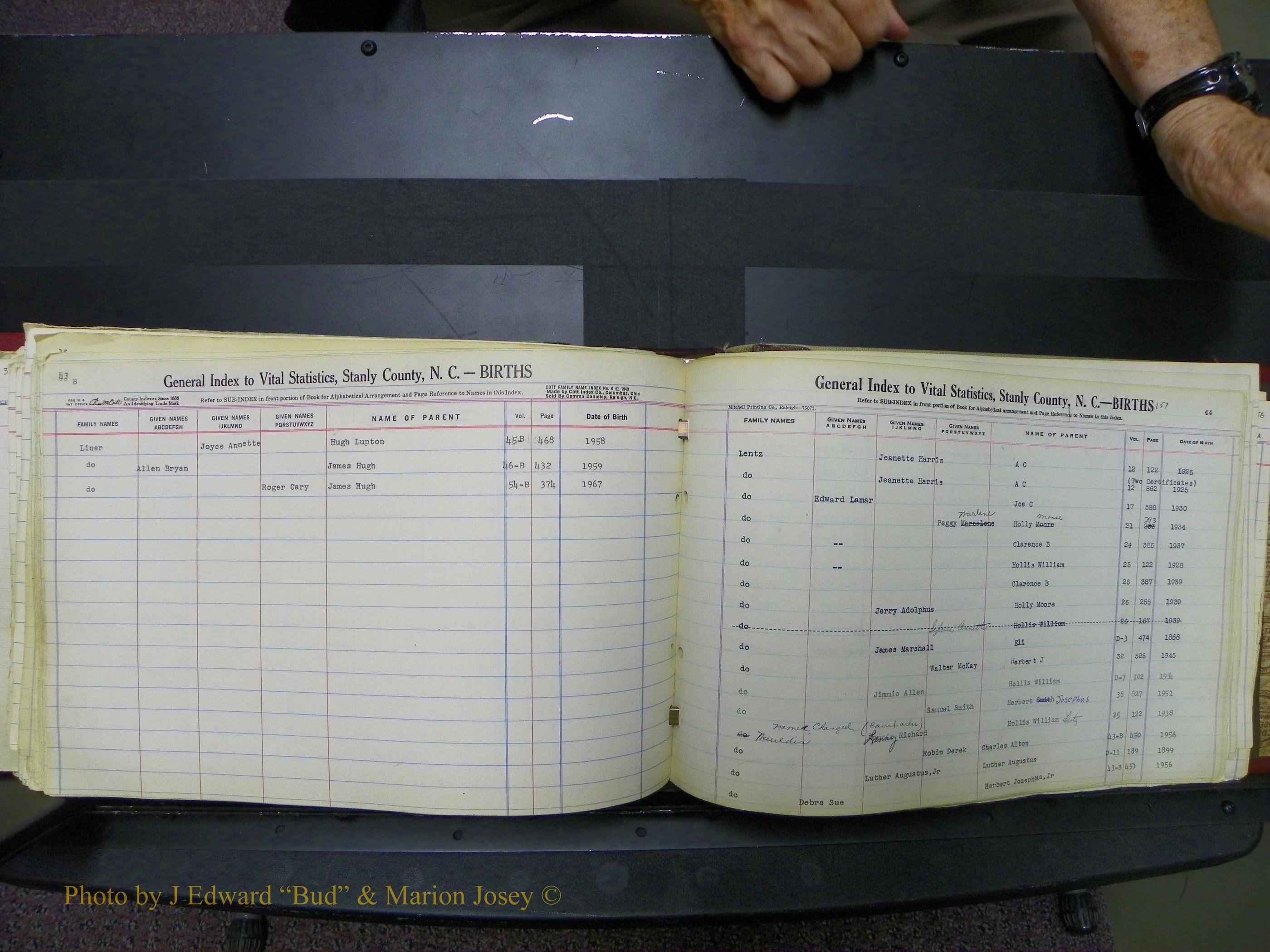 Stanley Co, NC Births, L, 1913-1994 (162).JPG