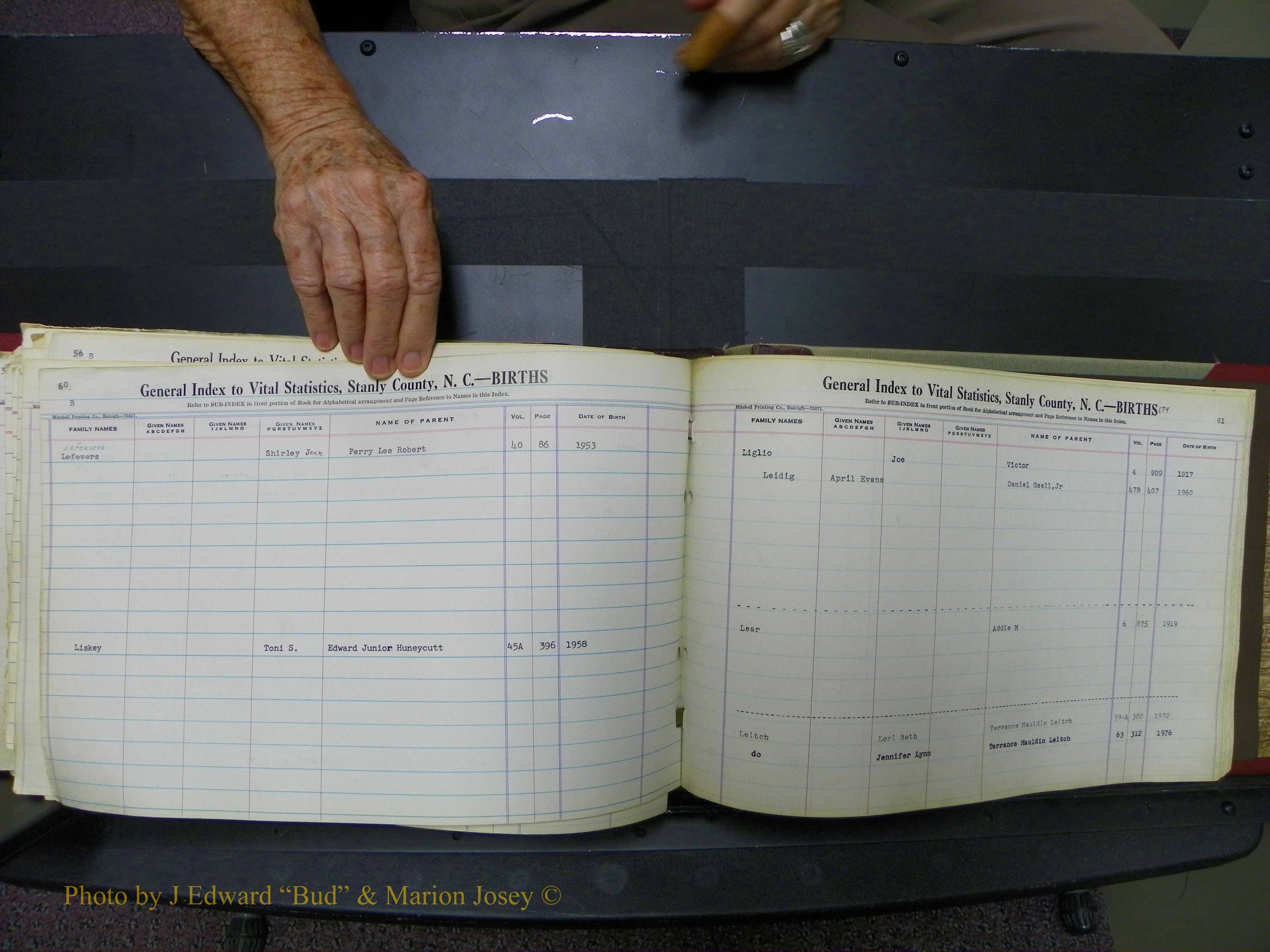 Stanley Co, NC Births, L, 1913-1994 (179).JPG