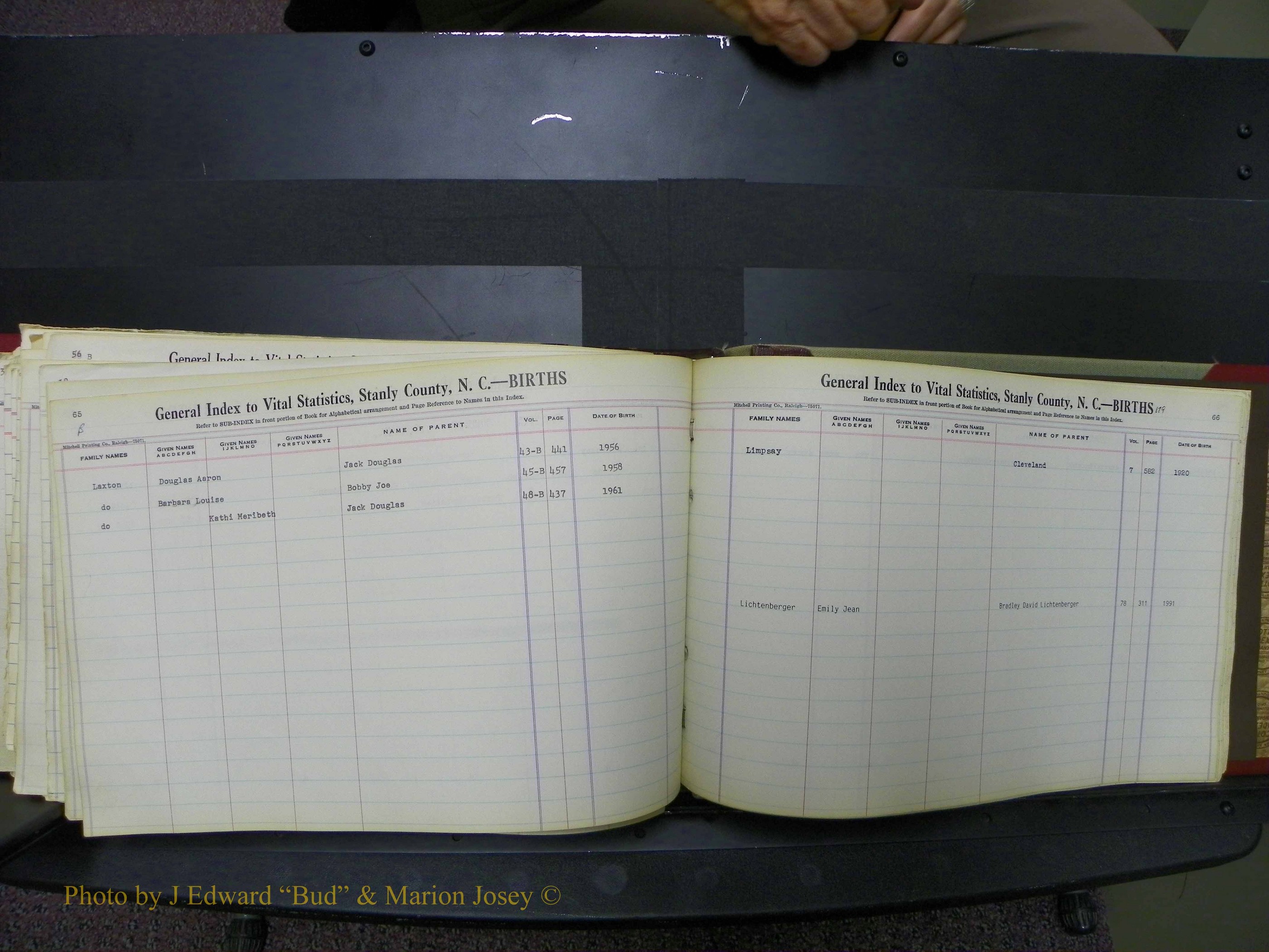 Stanley Co, NC Births, L, 1913-1994 (184).JPG