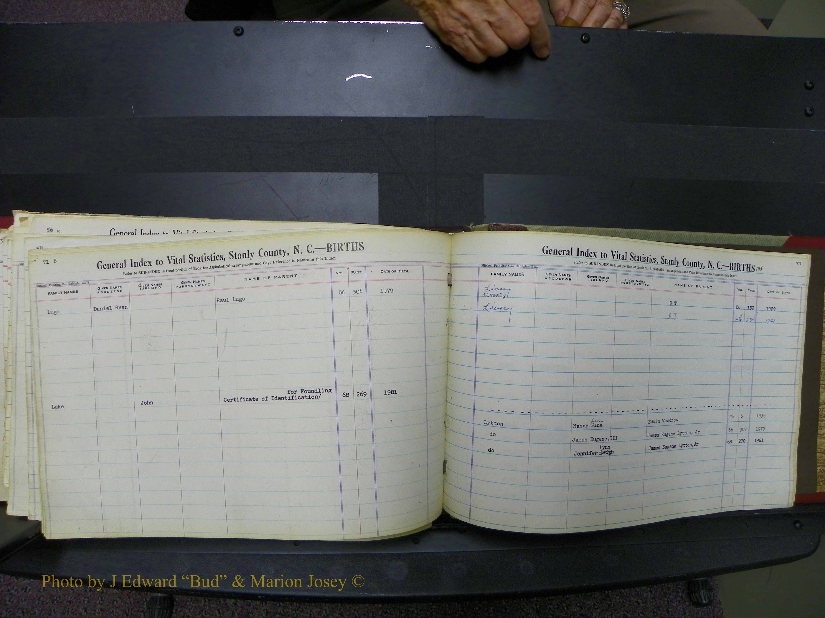 Stanley Co, NC Births, L, 1913-1994 (190).JPG