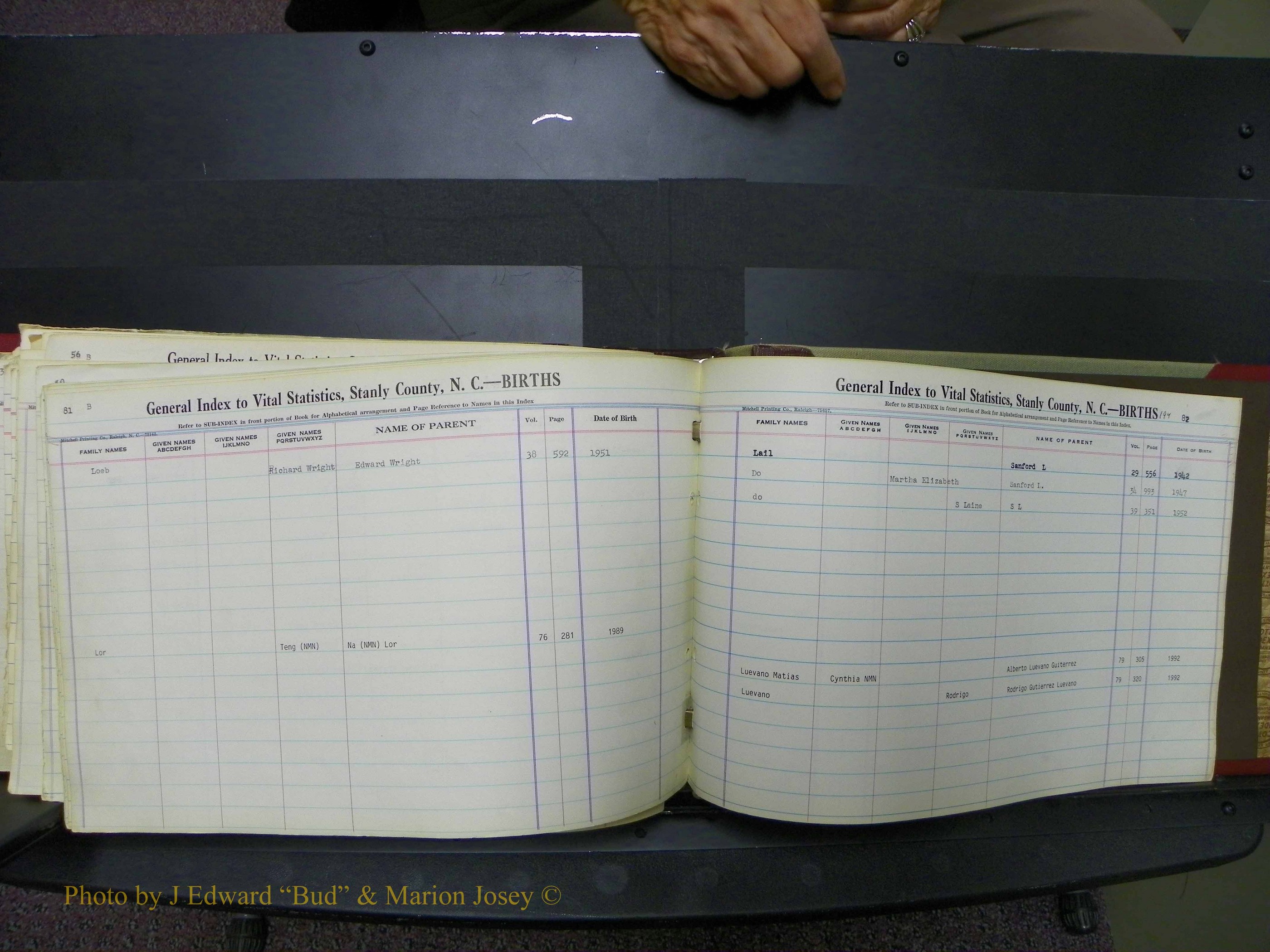 Stanley Co, NC Births, L, 1913-1994 (199).JPG