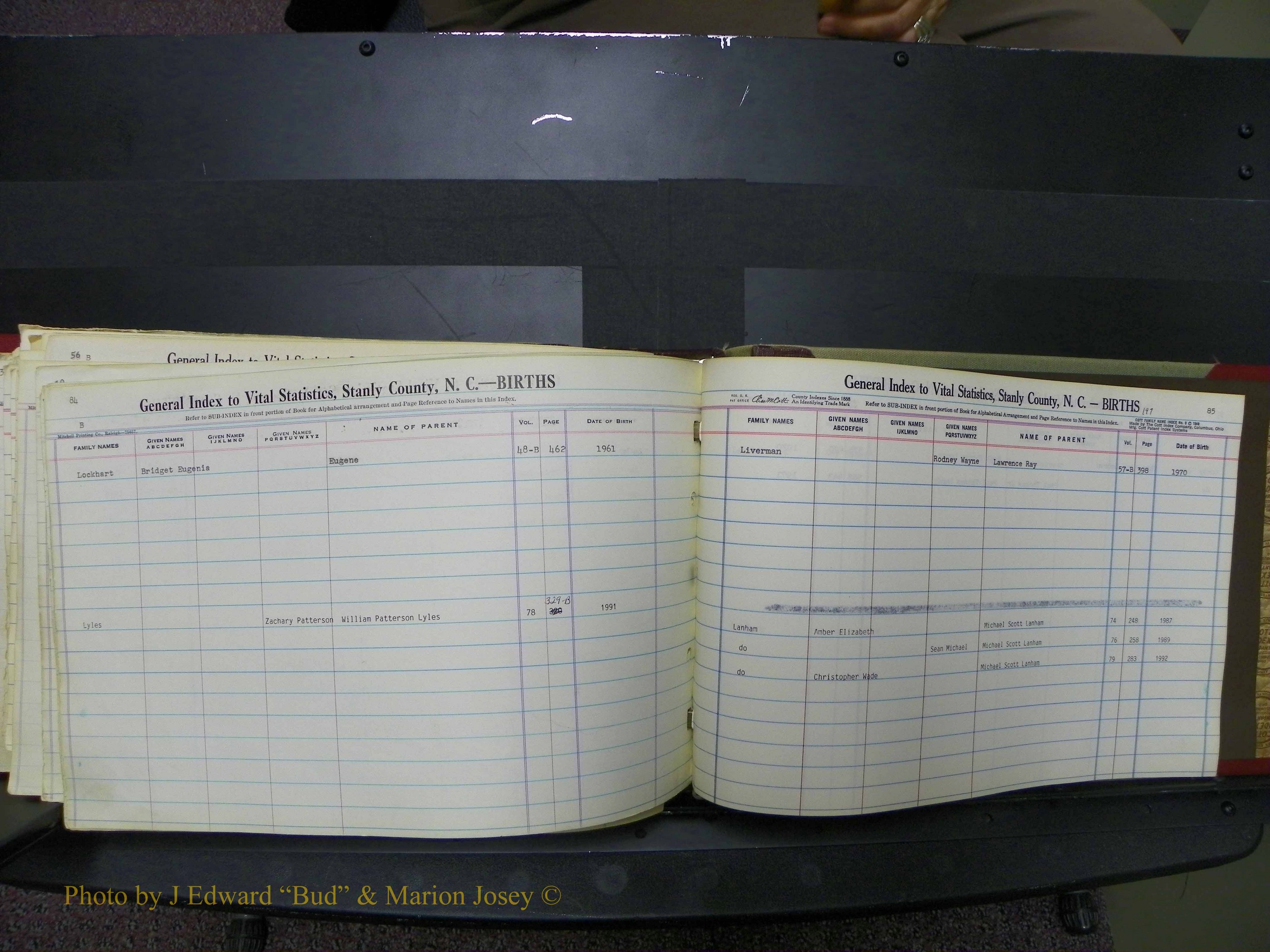 Stanley Co, NC Births, L, 1913-1994 (202).JPG