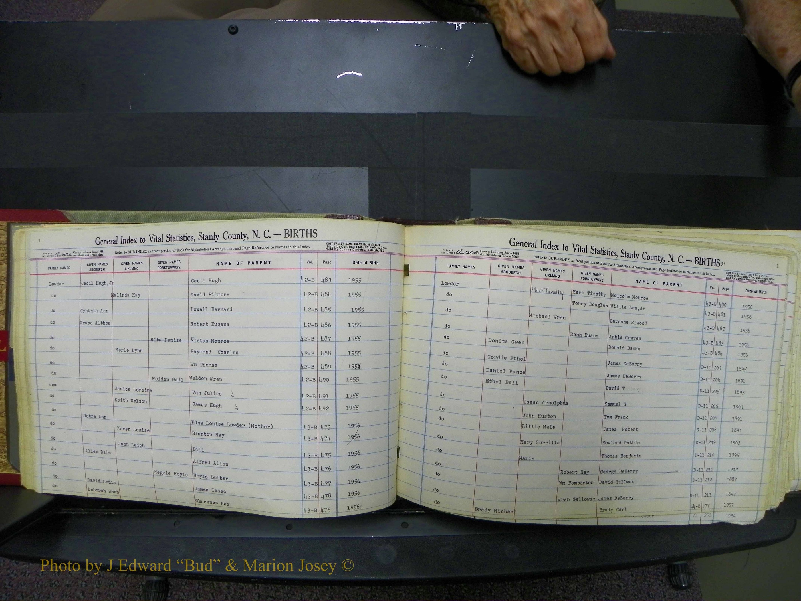 Stanley Co, NC Births, L, 1913-1994 (26).JPG