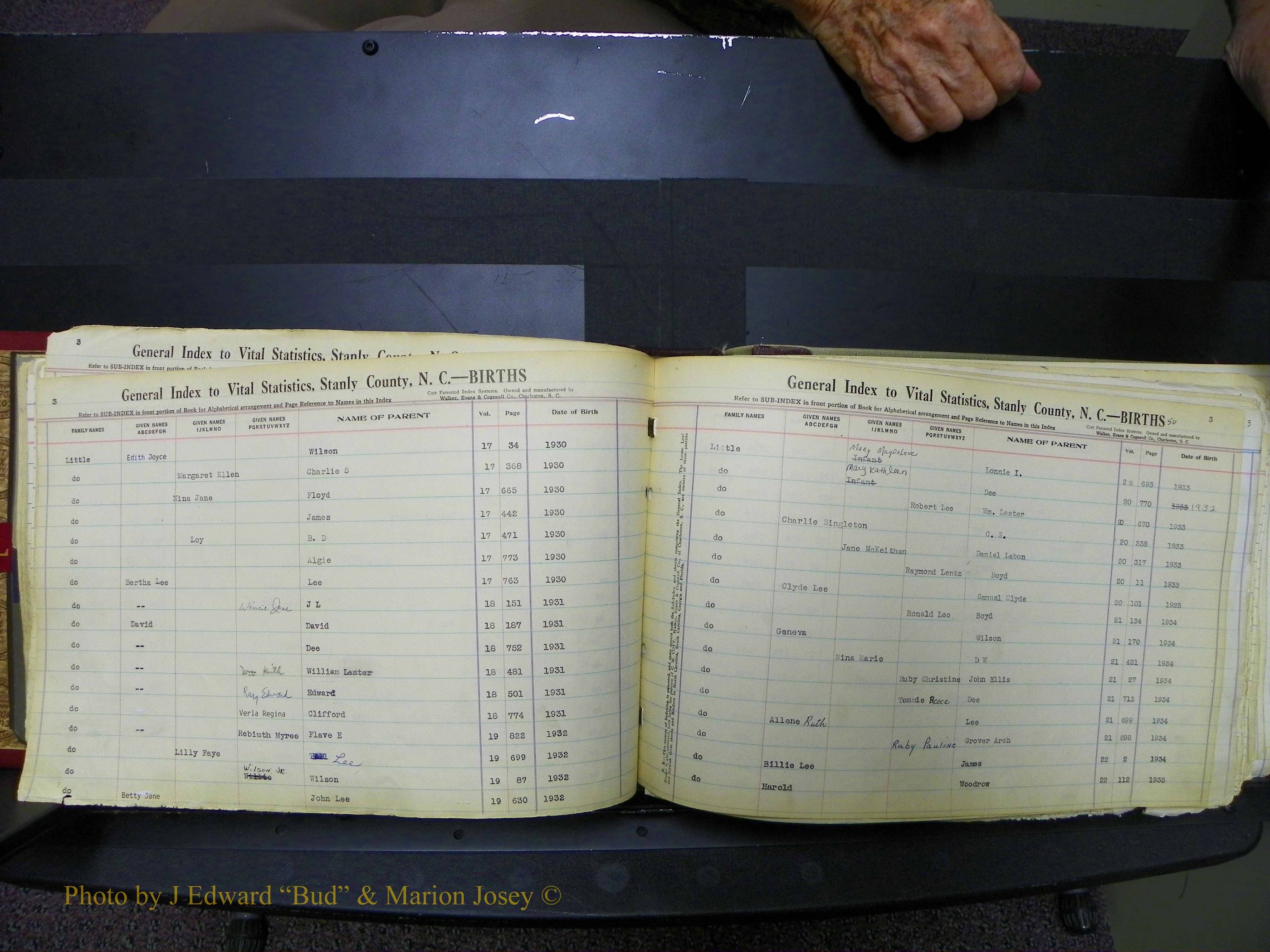 Stanley Co, NC Births, L, 1913-1994 (55).JPG