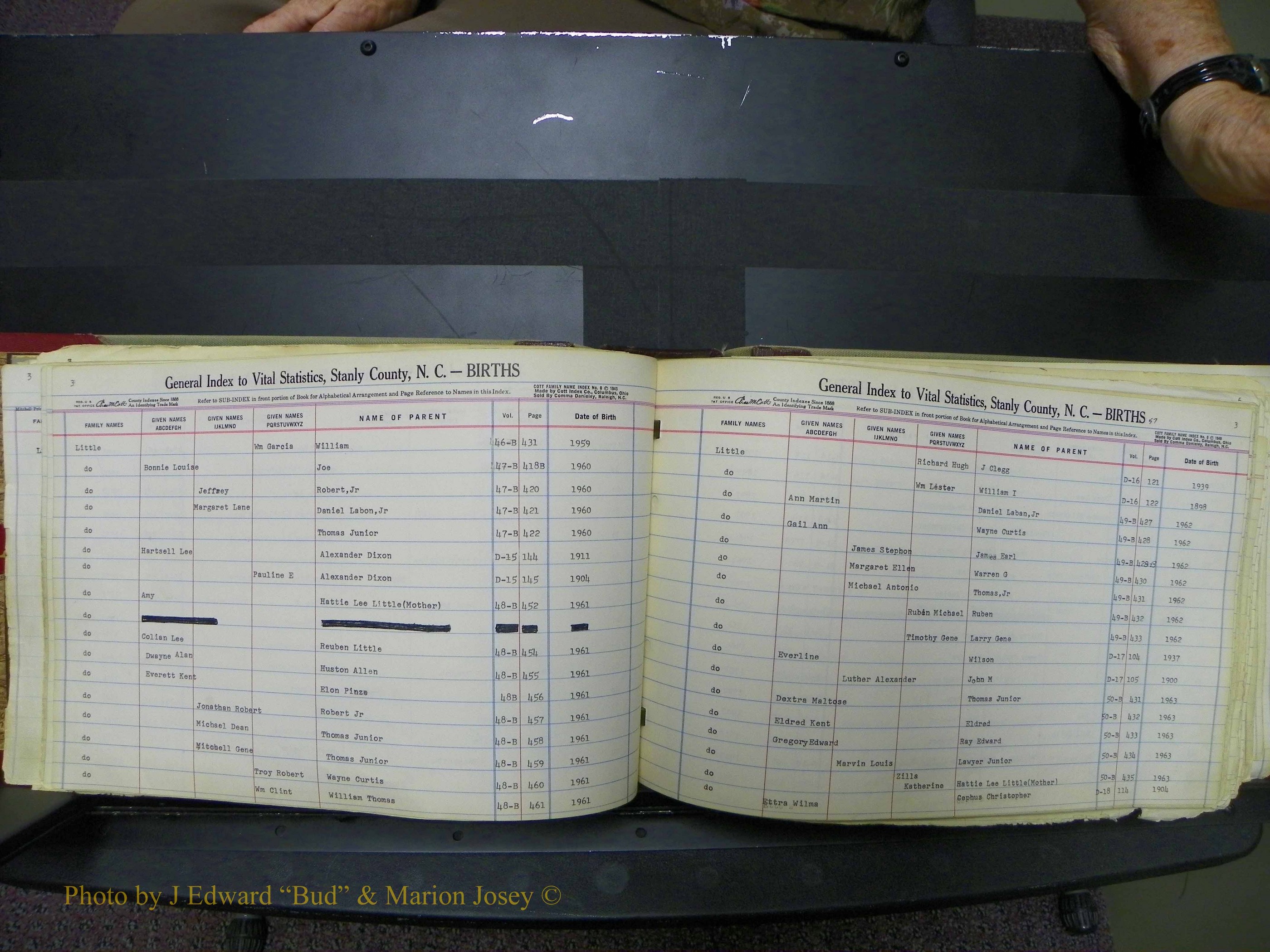 Stanley Co, NC Births, L, 1913-1994 (63).JPG