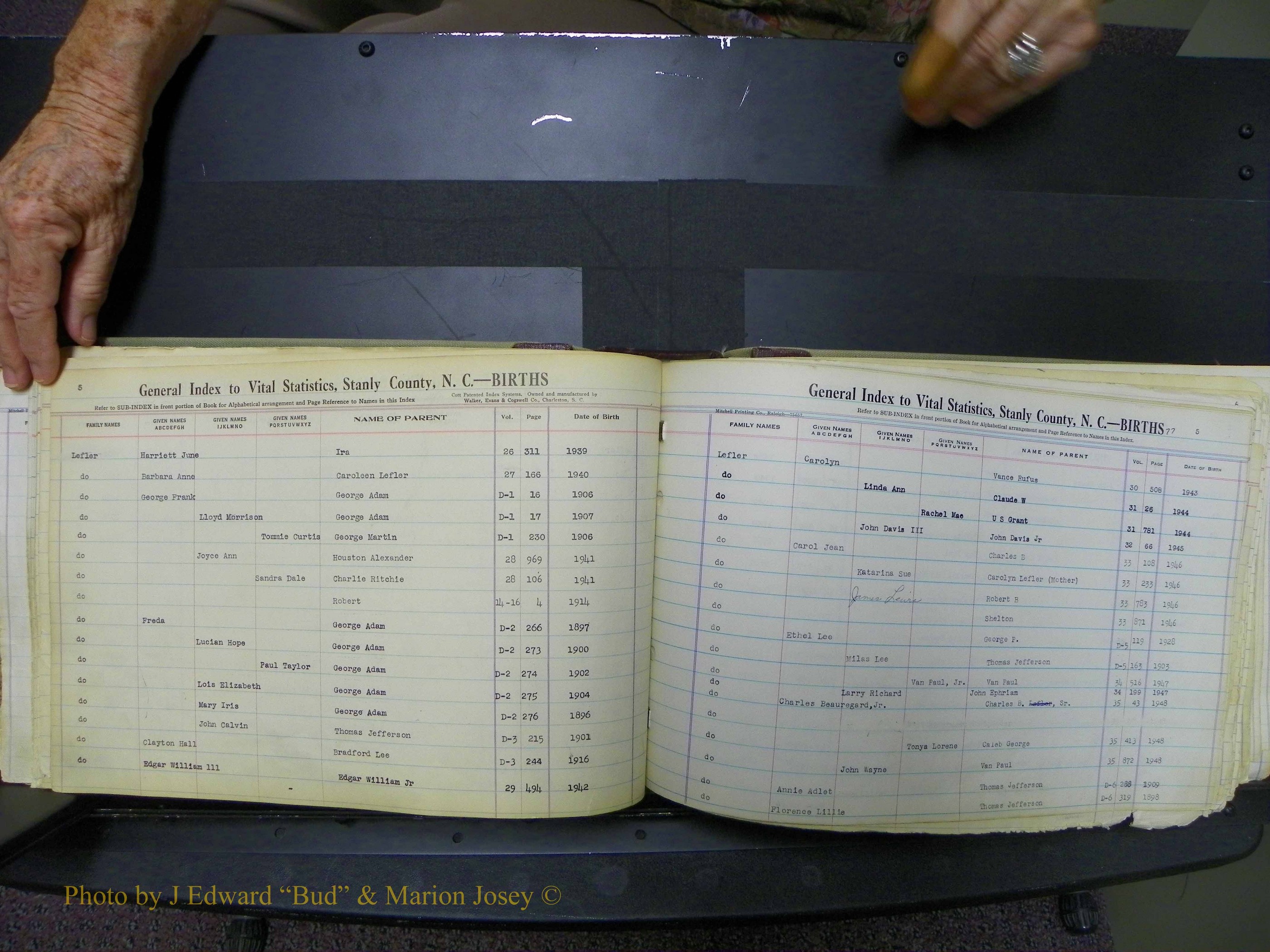 Stanley Co, NC Births, L, 1913-1994 (82).JPG