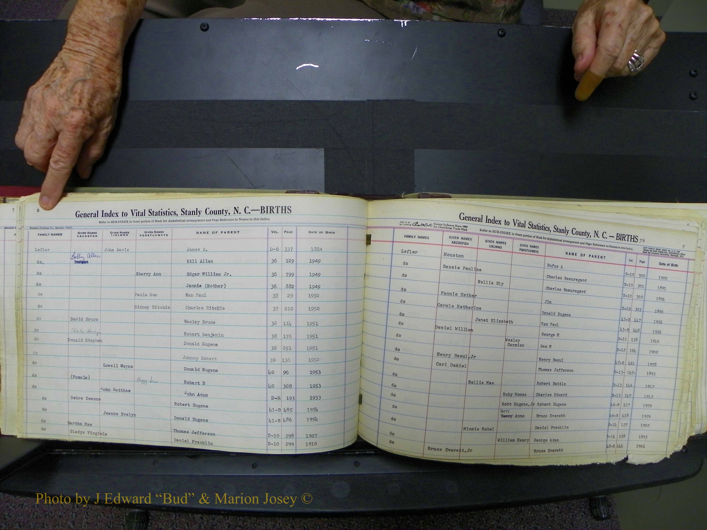 Stanley Co, NC Births, L, 1913-1994 (83).JPG