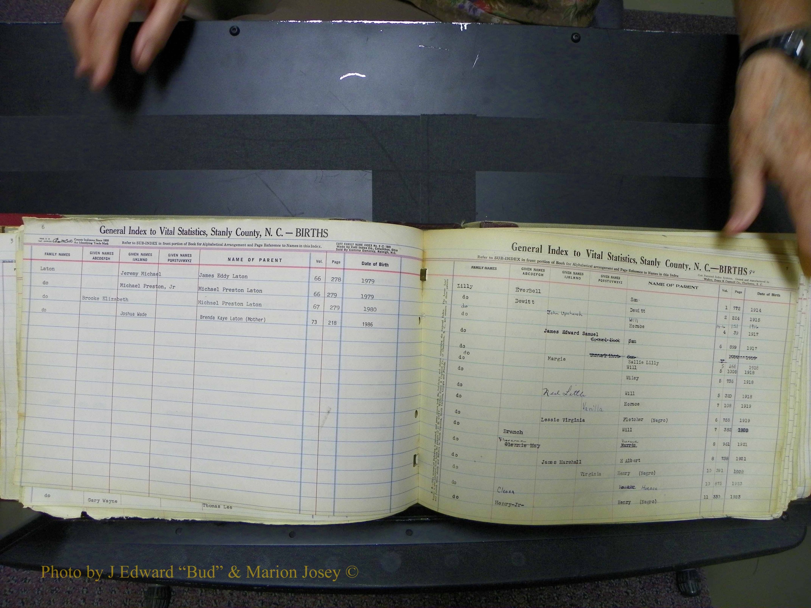 Stanley Co, NC Births, L, 1913-1994 (89).JPG