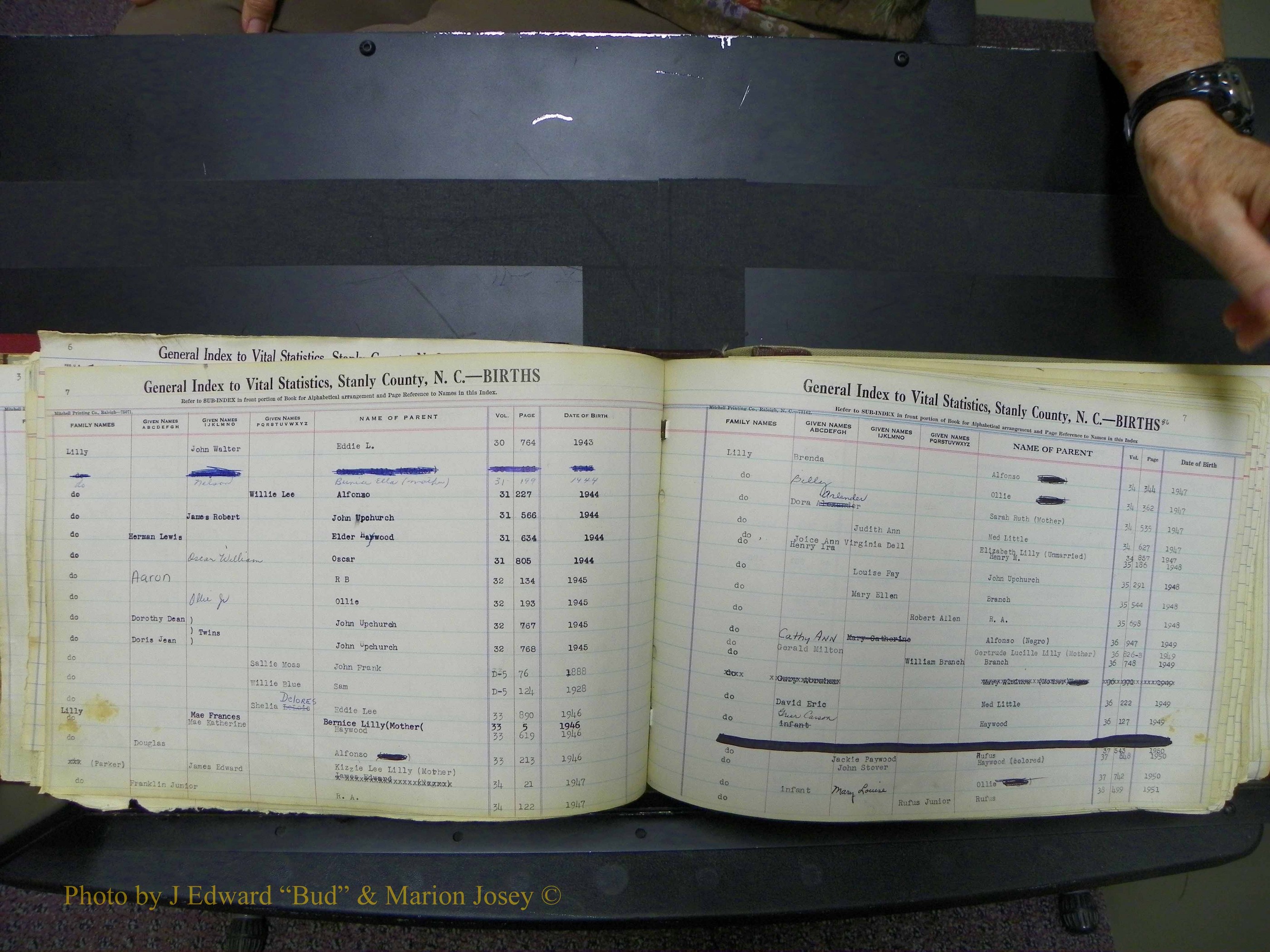 Stanley Co, NC Births, L, 1913-1994 (91).JPG