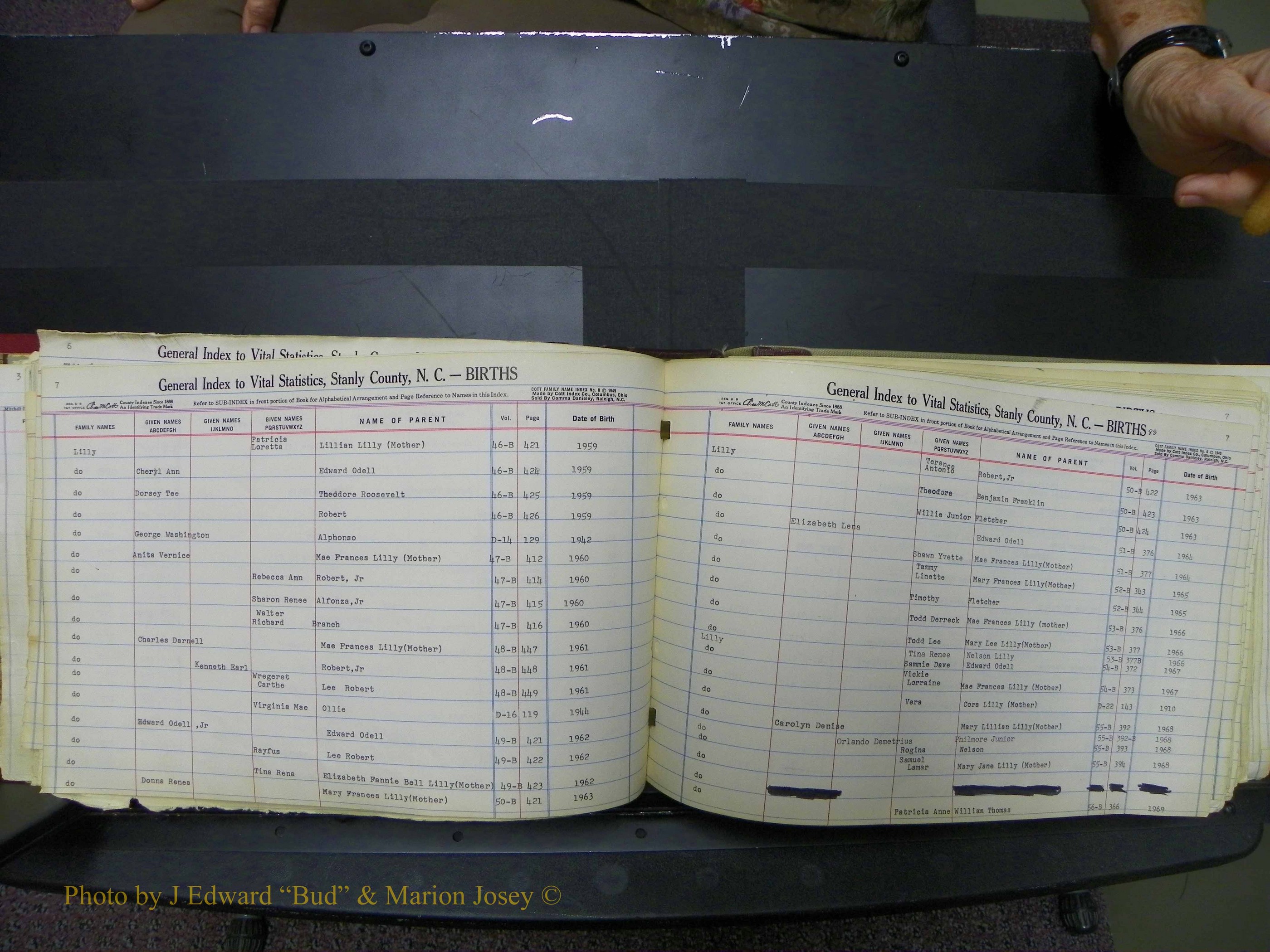 Stanley Co, NC Births, L, 1913-1994 (93).JPG