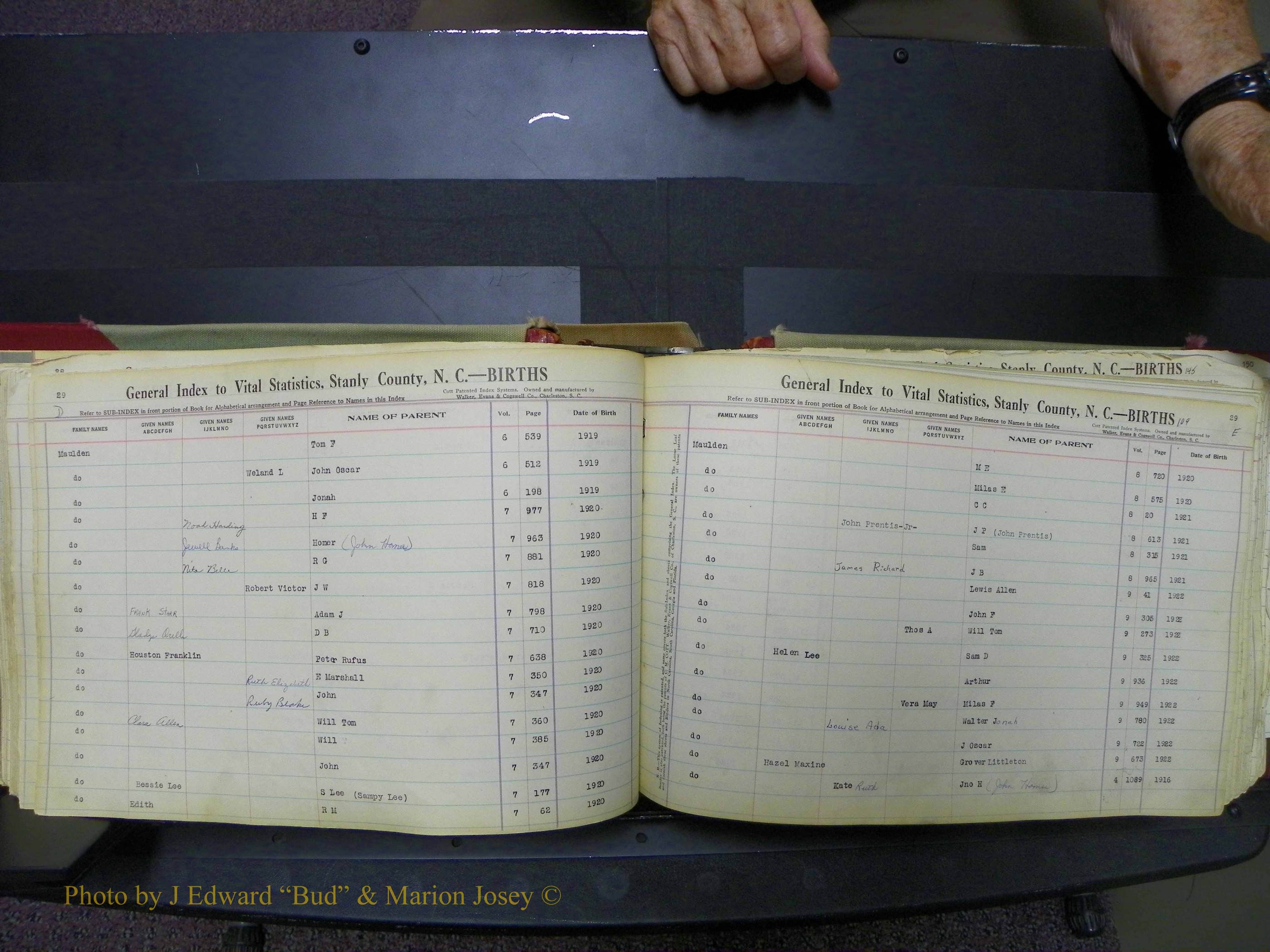 Stanley Co, NC Births, M, 1913-1994 (119).JPG