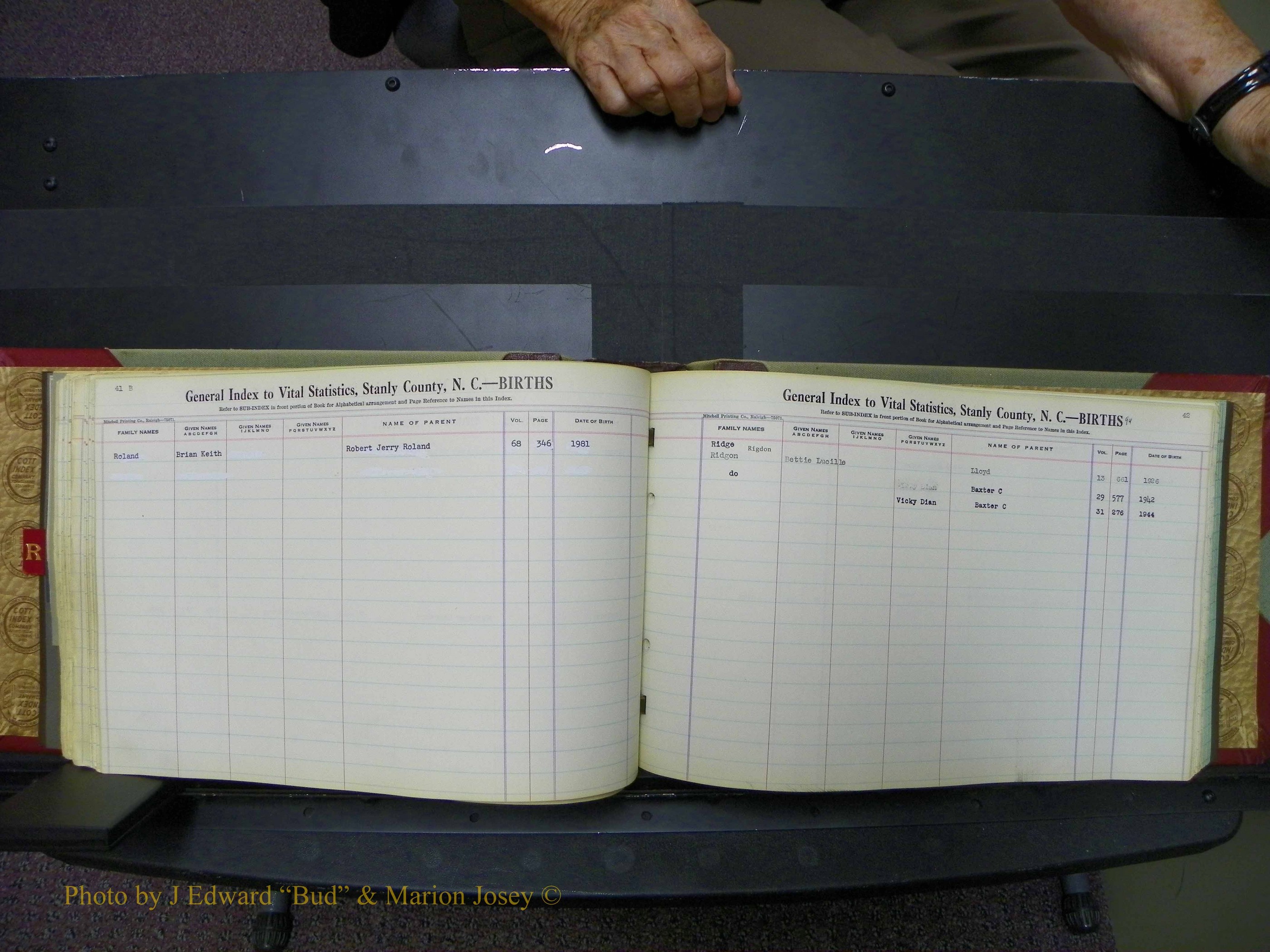 Stanley Co, NC Births, R, 1913-1994 (101).JPG
