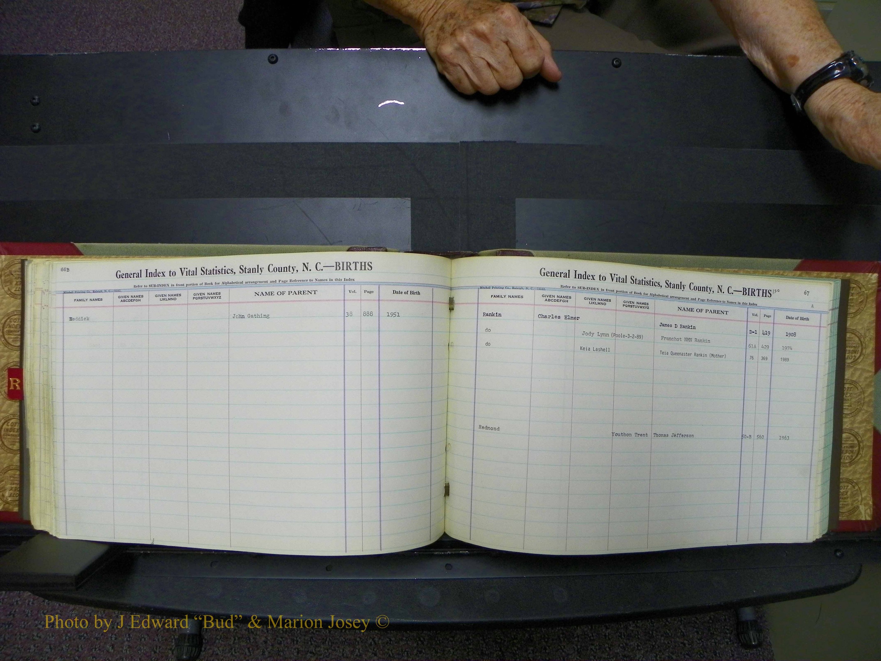 Stanley Co, NC Births, R, 1913-1994 (126).JPG