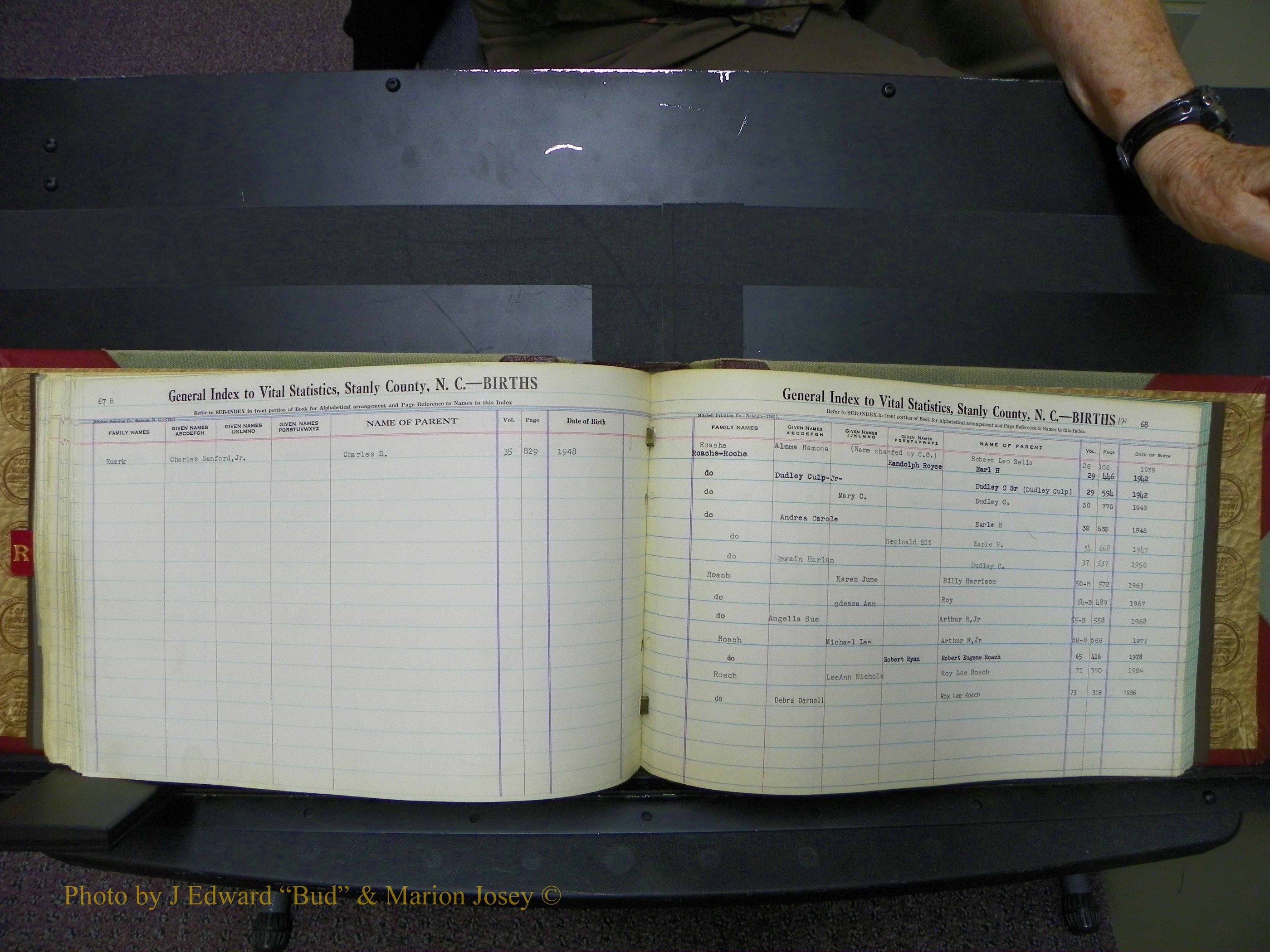 Stanley Co, NC Births, R, 1913-1994 (127).JPG