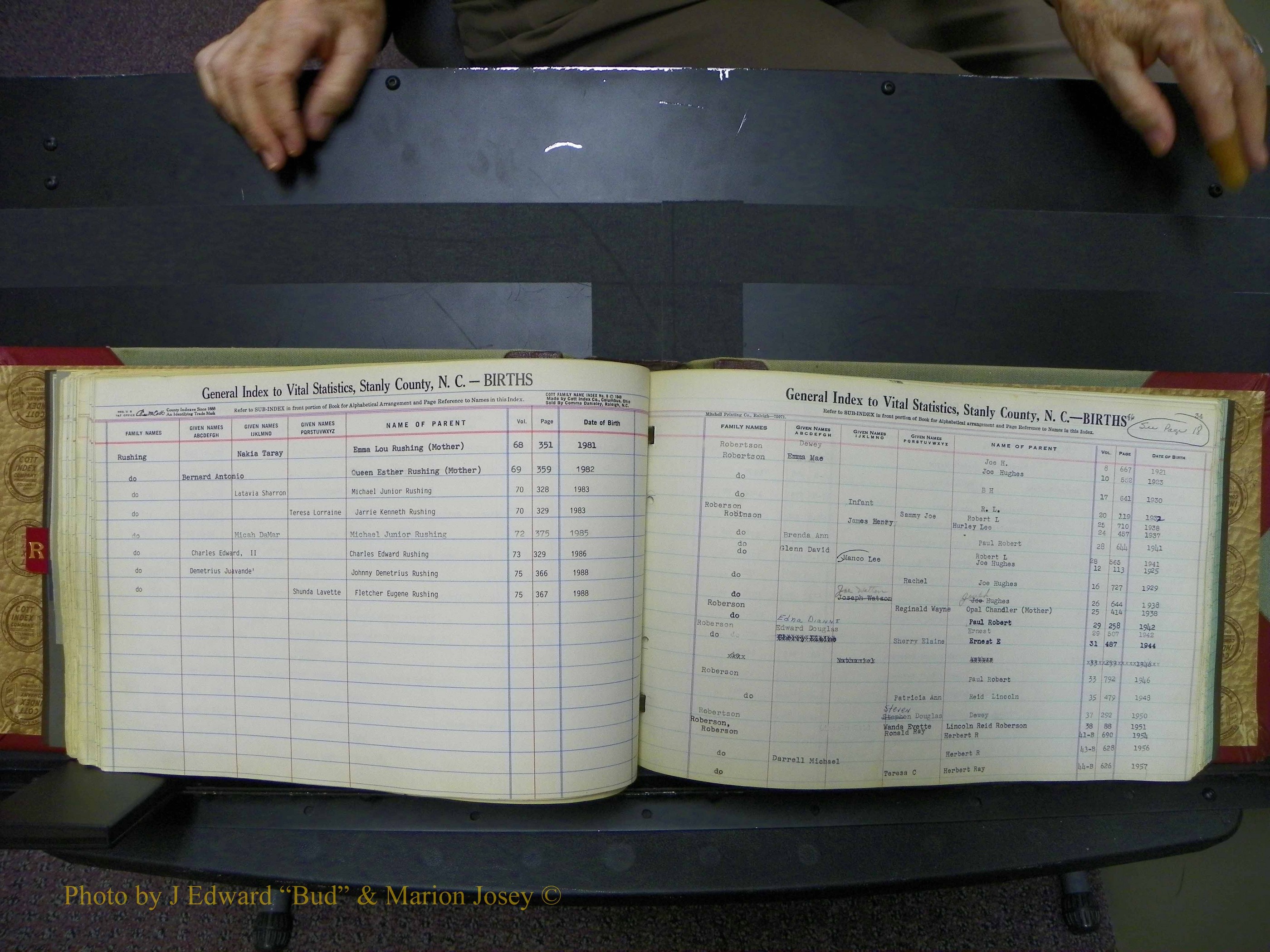 Stanley Co, NC Births, R, 1913-1994 (92).JPG