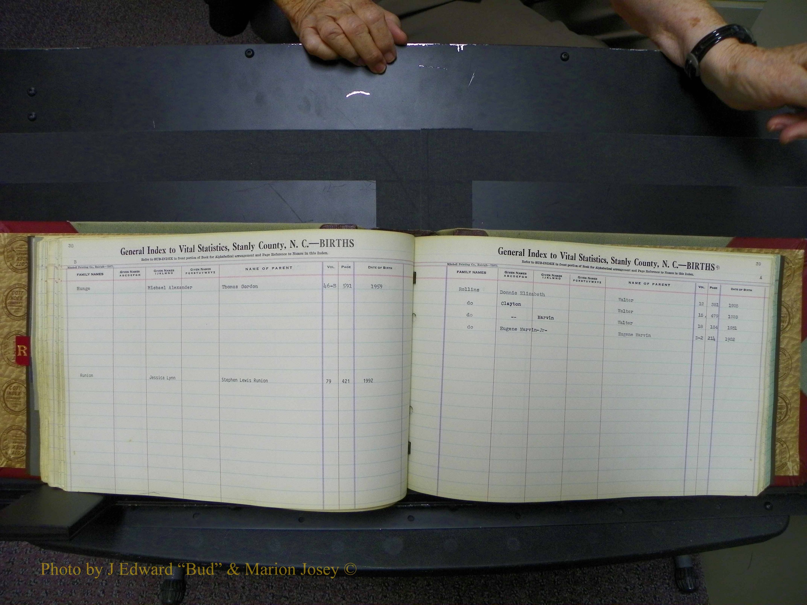 Stanley Co, NC Births, R, 1913-1994 (97).JPG