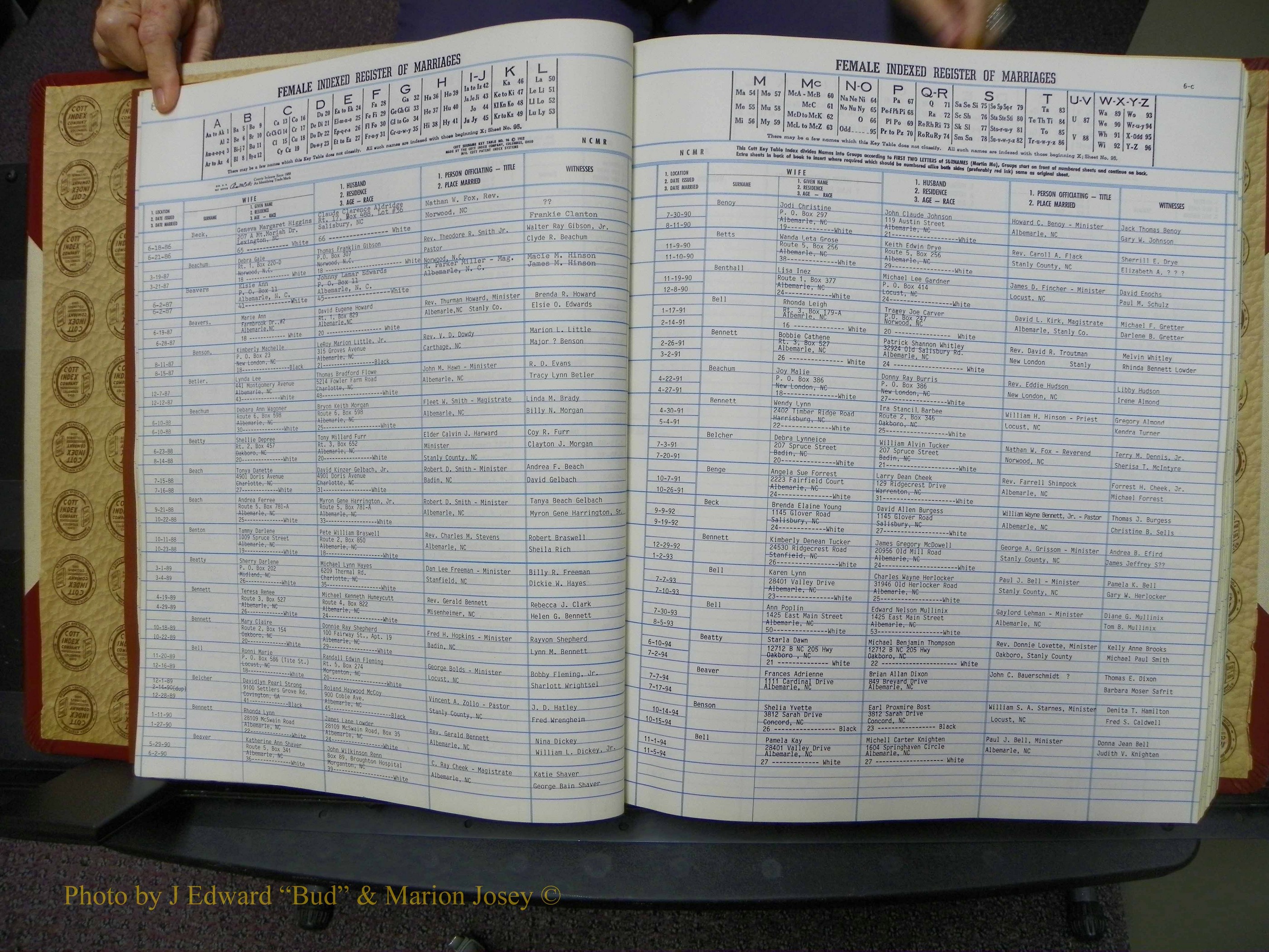 Stanley Co, NC Marriages, Female Index, A-Z, 1979-1994 (16).JPG