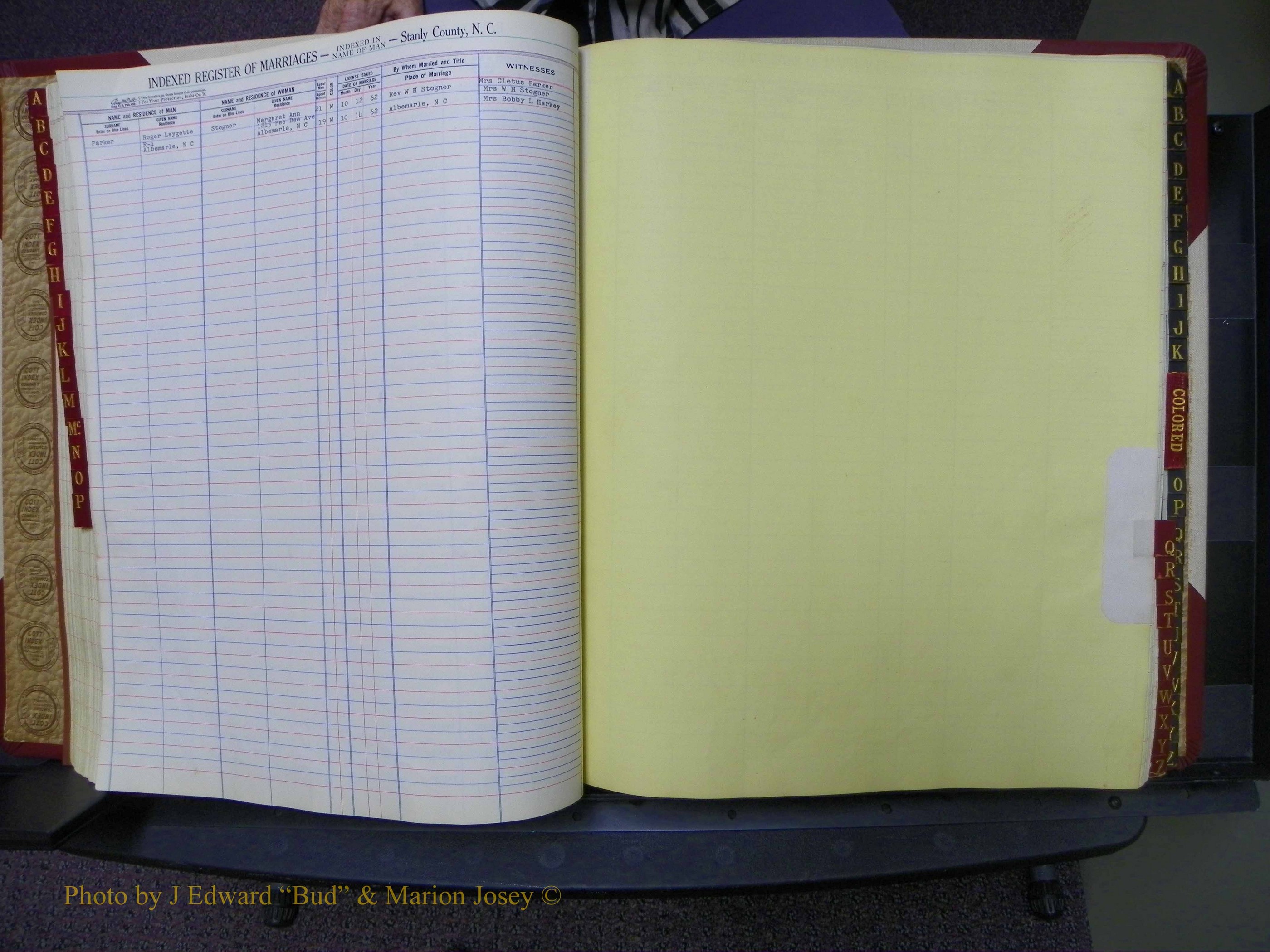 Stanley Co, NC Marriages, Male Index, A-Z, 1939-1963 (75).JPG