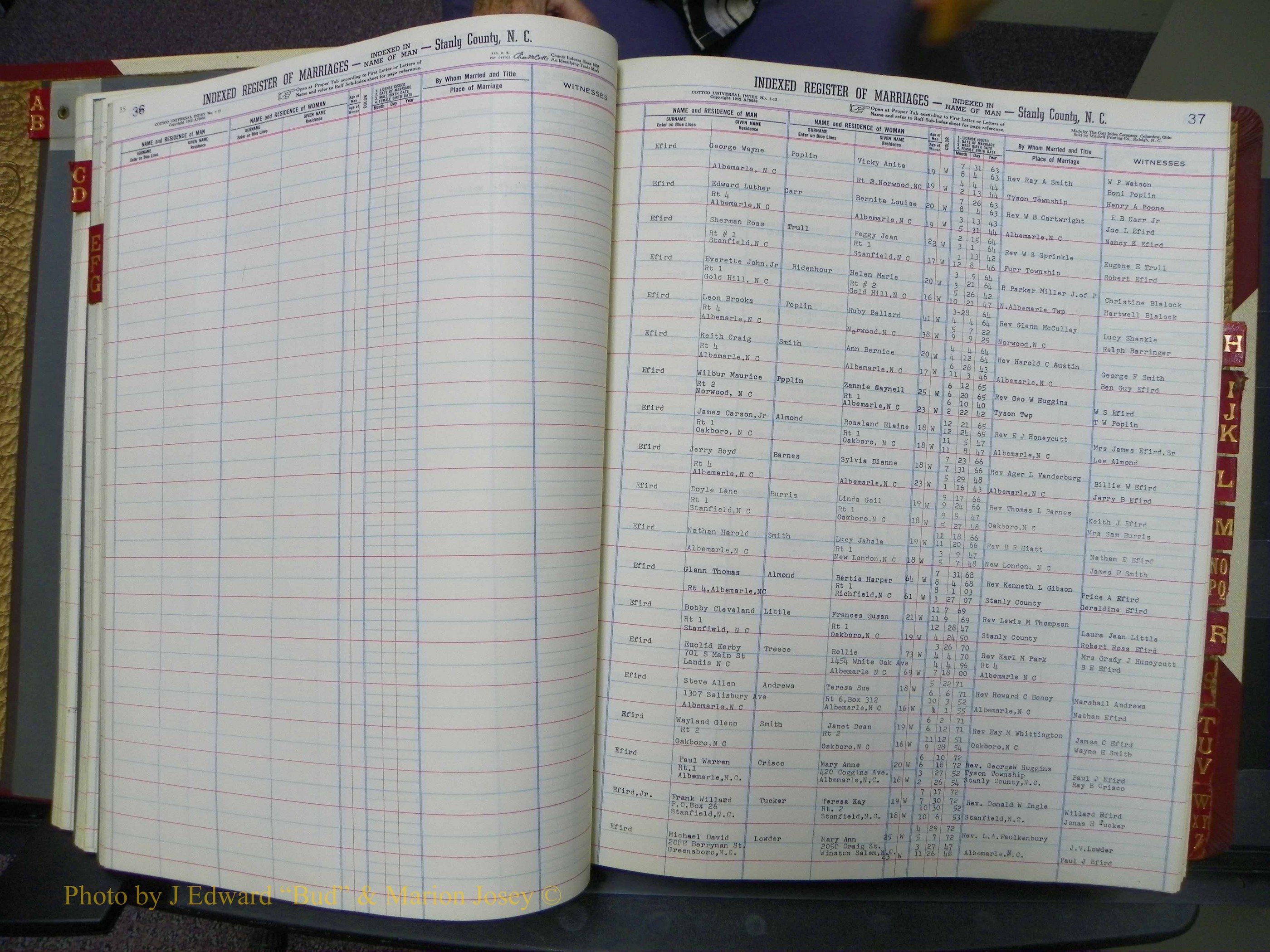 Stanley Co, NC Marriages, Male Index, A-Z, 1963-1974 (76).JPG