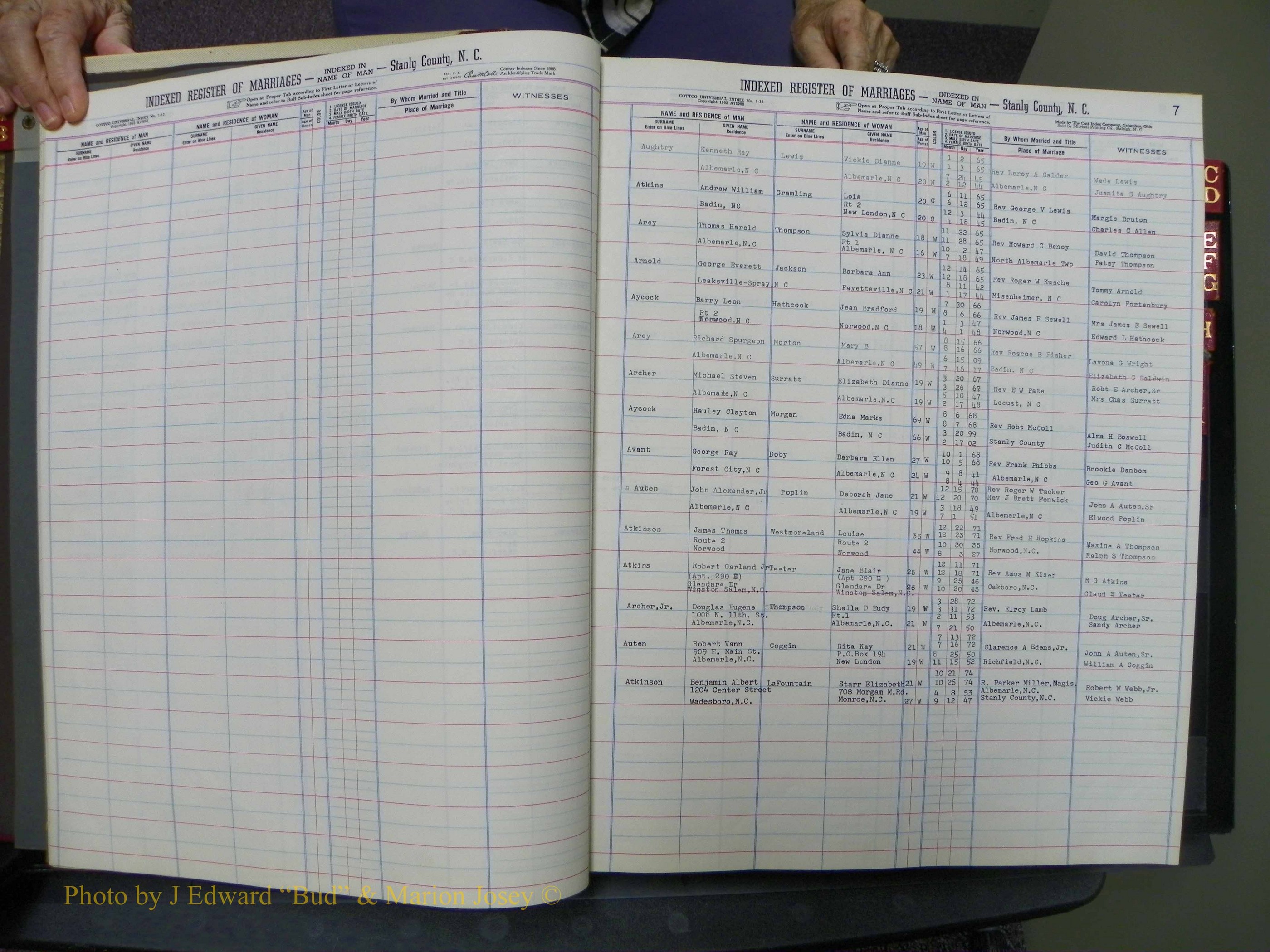 Stanley Co, NC Marriages, Male Index, A-Z, 1963-1974 (8).JPG