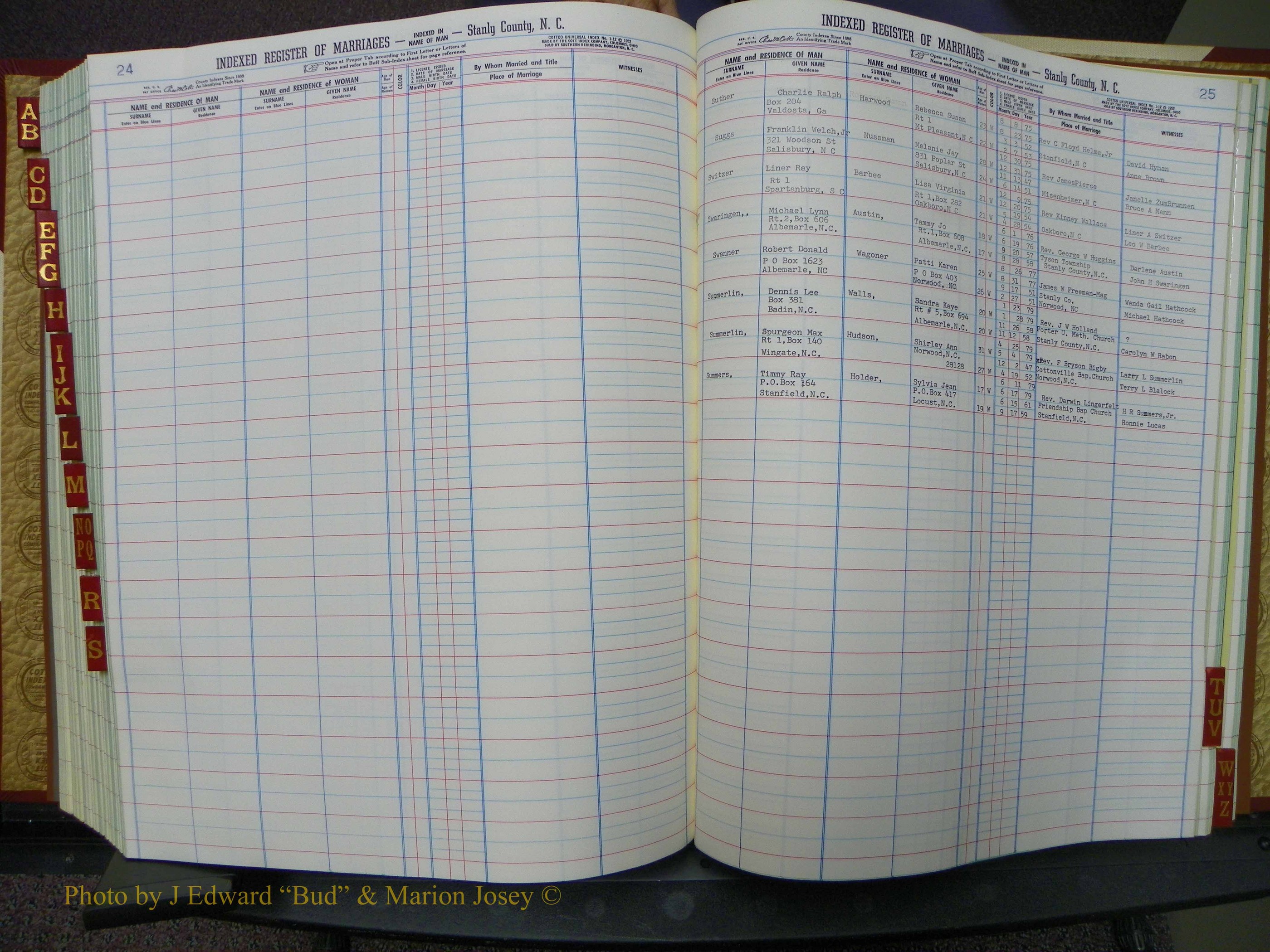 Stanley Co, NC Marriages, Male Index, A-Z, 1975-1978 (201).JPG