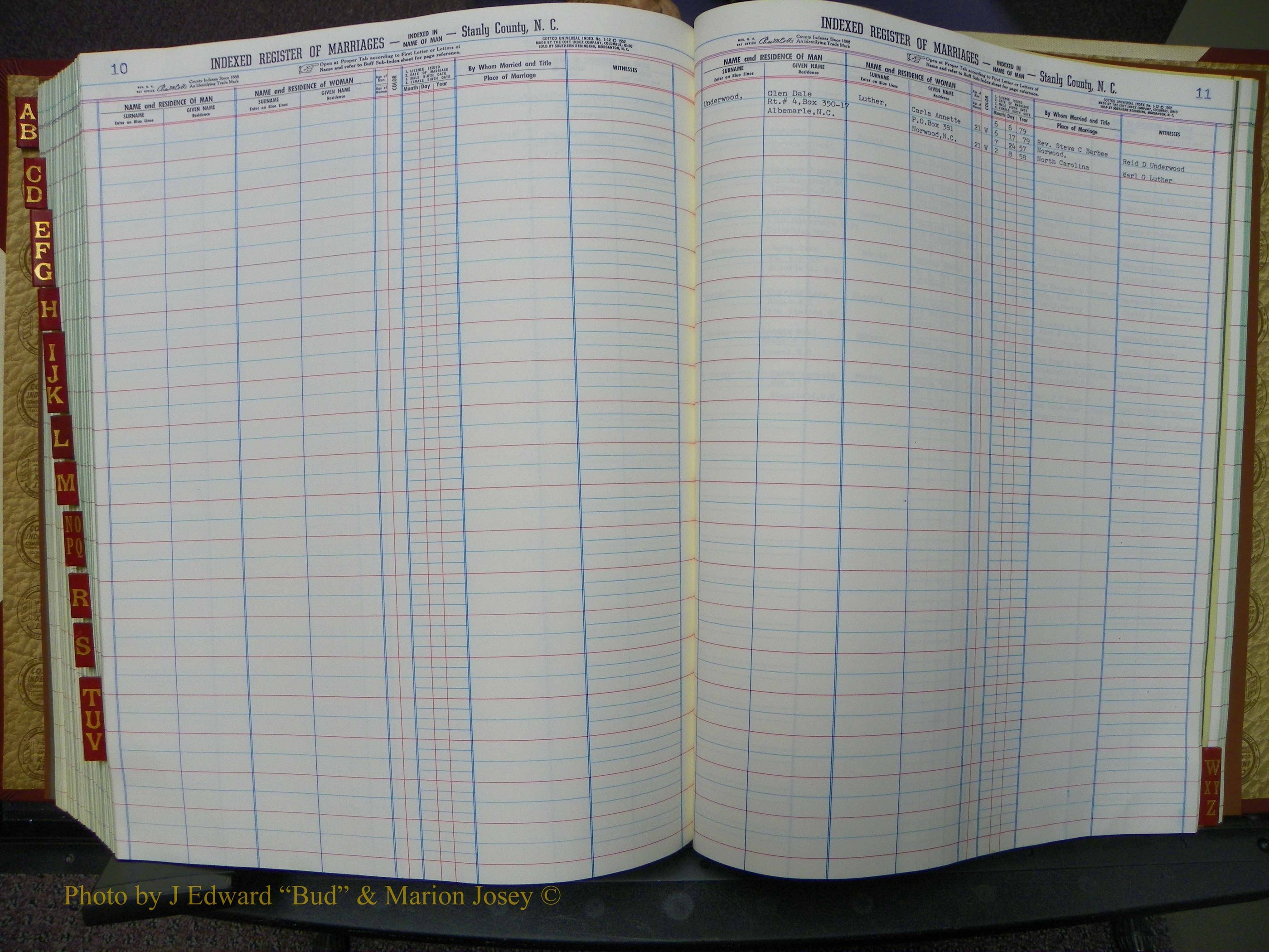 Stanley Co, NC Marriages, Male Index, A-Z, 1975-1978 (212).JPG